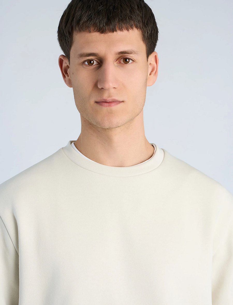 Lindbergh - O-neck sweatshirt - sweatshirts - bone white - 5
