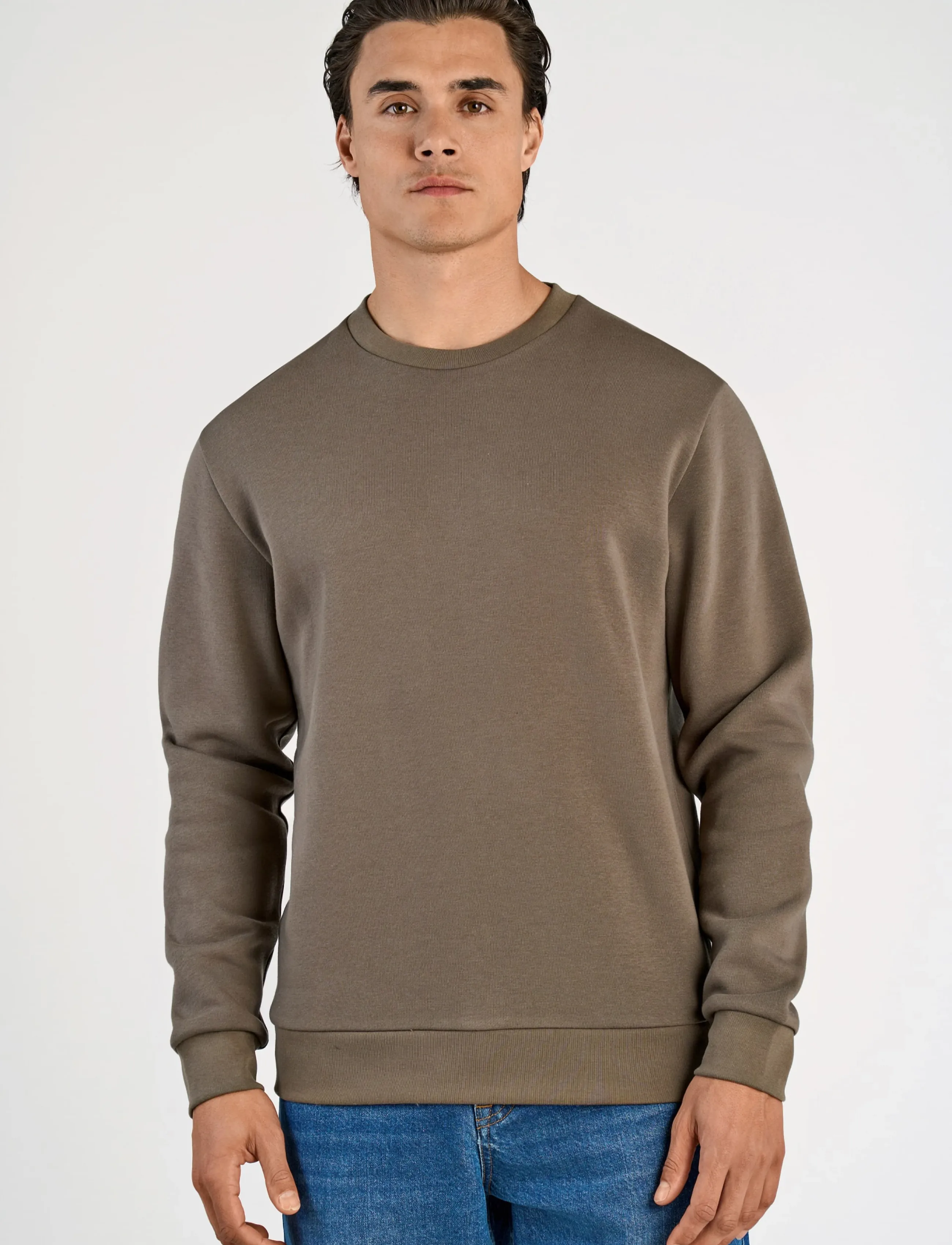 Lindbergh - O-neck sweatshirt - sweatshirts - brown - 3