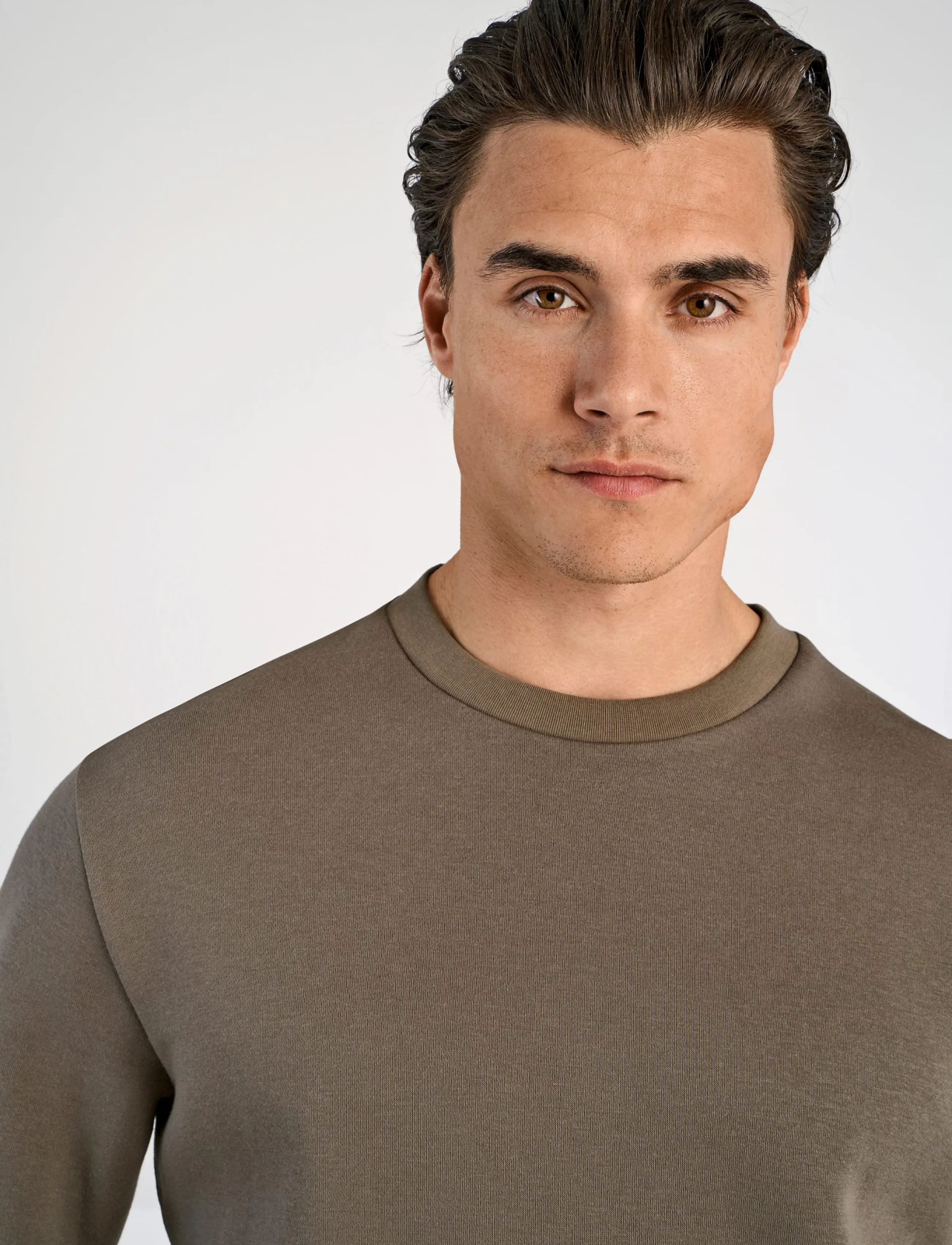 Lindbergh - O-neck sweatshirt - sweatshirts - brown - 5