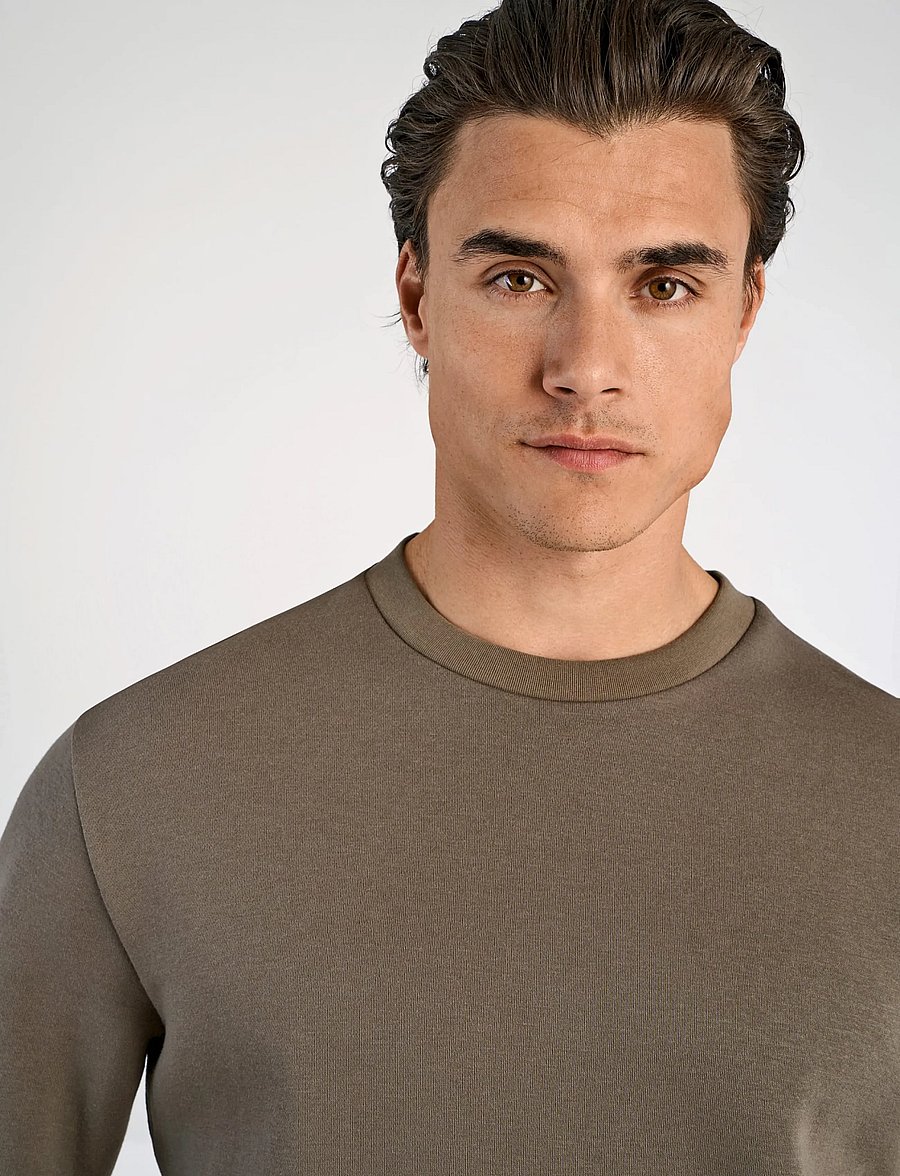 Lindbergh - O-neck sweatshirt - sweatshirts - brown - 5