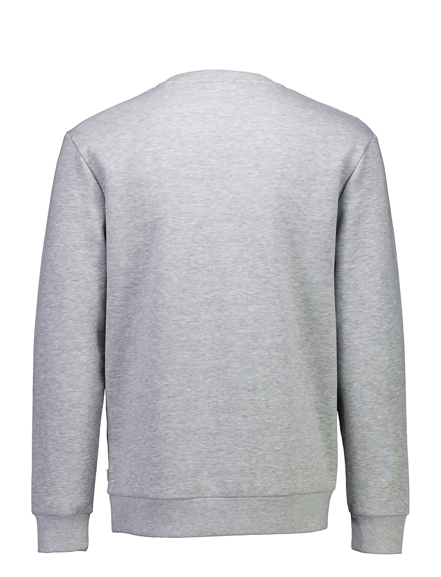 Lindbergh - O-neck sweatshirt - sweatshirts - grey mel - 2