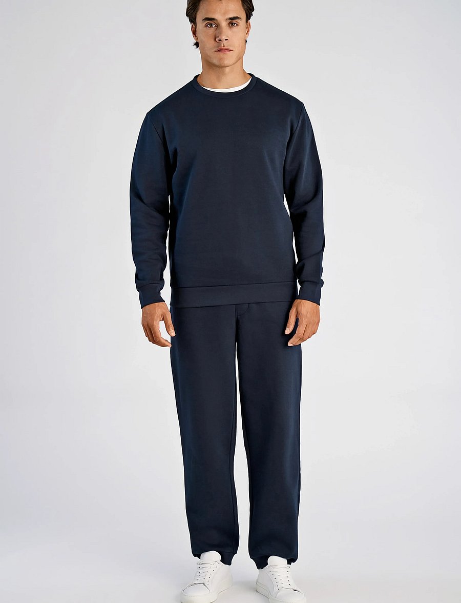 Lindbergh - O-neck sweatshirt - collections - navy - 0