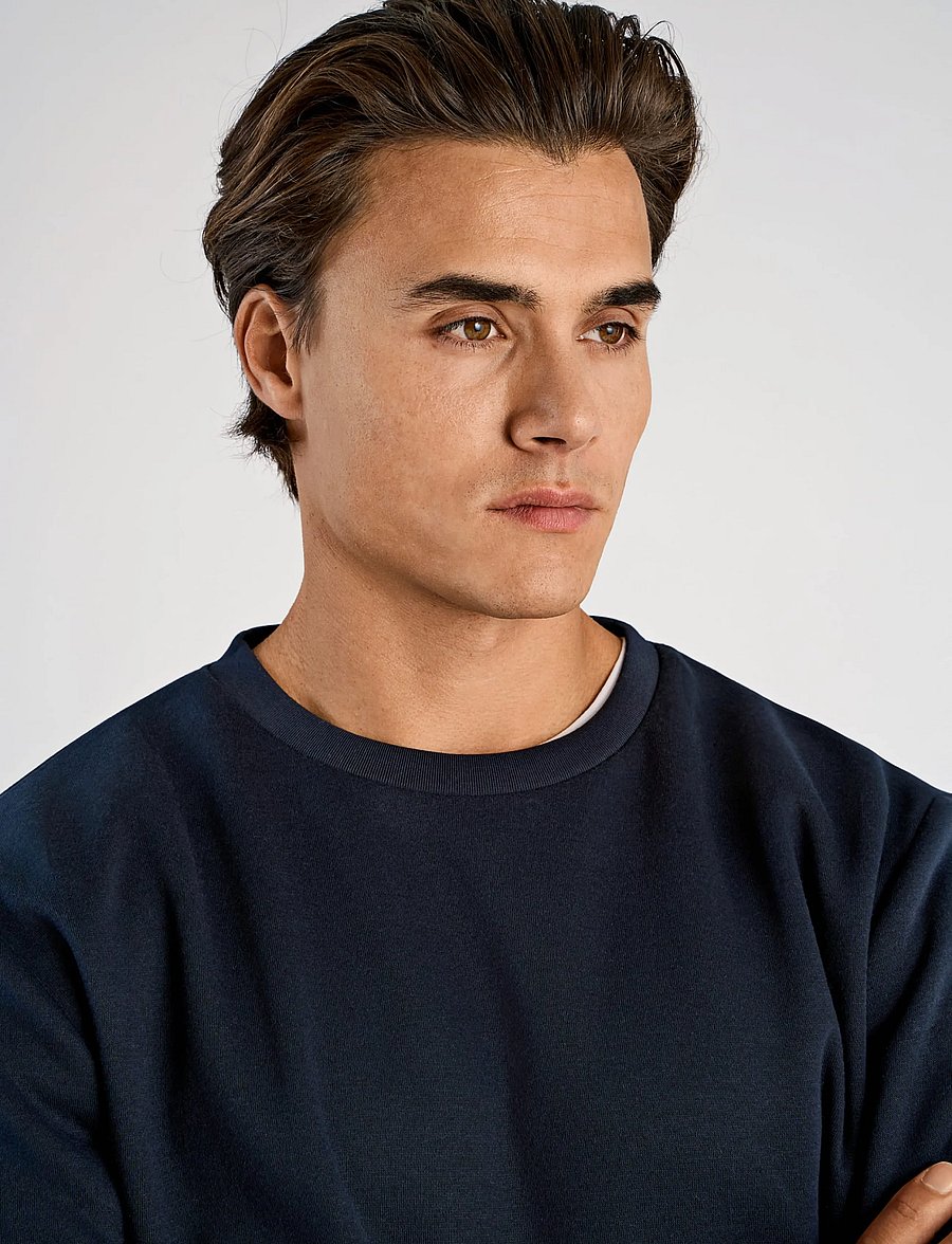 Lindbergh - O-neck sweatshirt - collections - navy - 5
