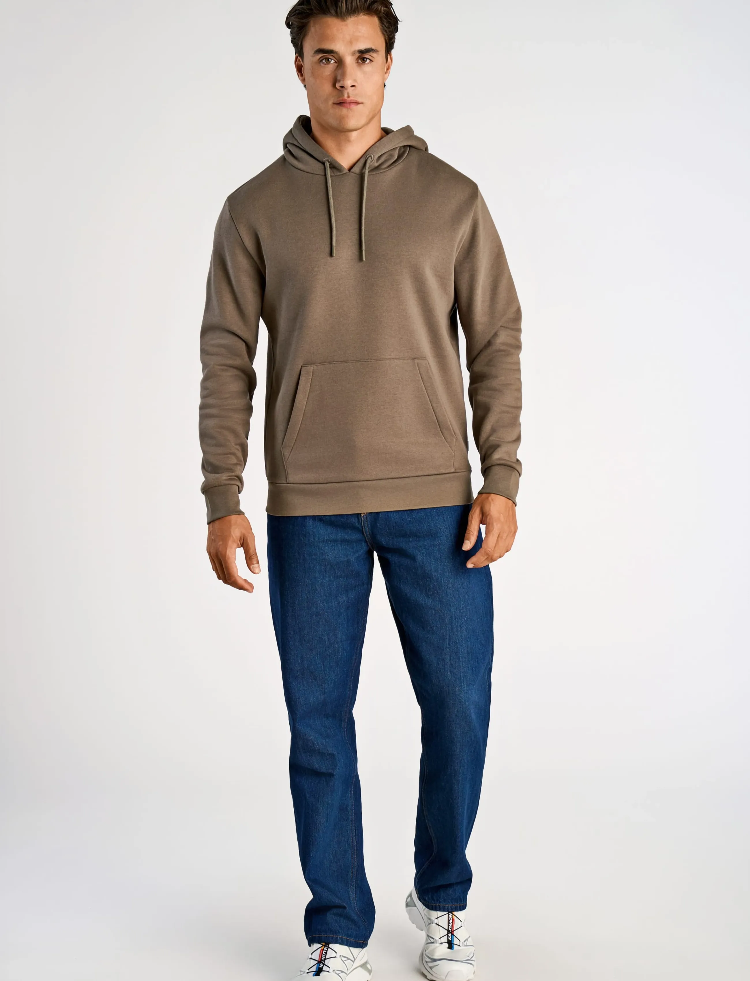 Lindbergh Hoodie - Kapuutsiga pusad - BROWN / brown