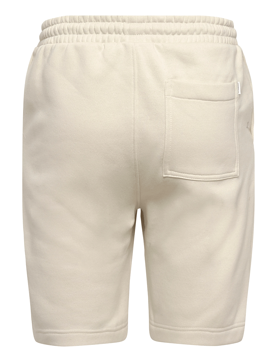 Lindbergh - Oversized S/S sweatshirt+shorts - dressid - bone white - 3
