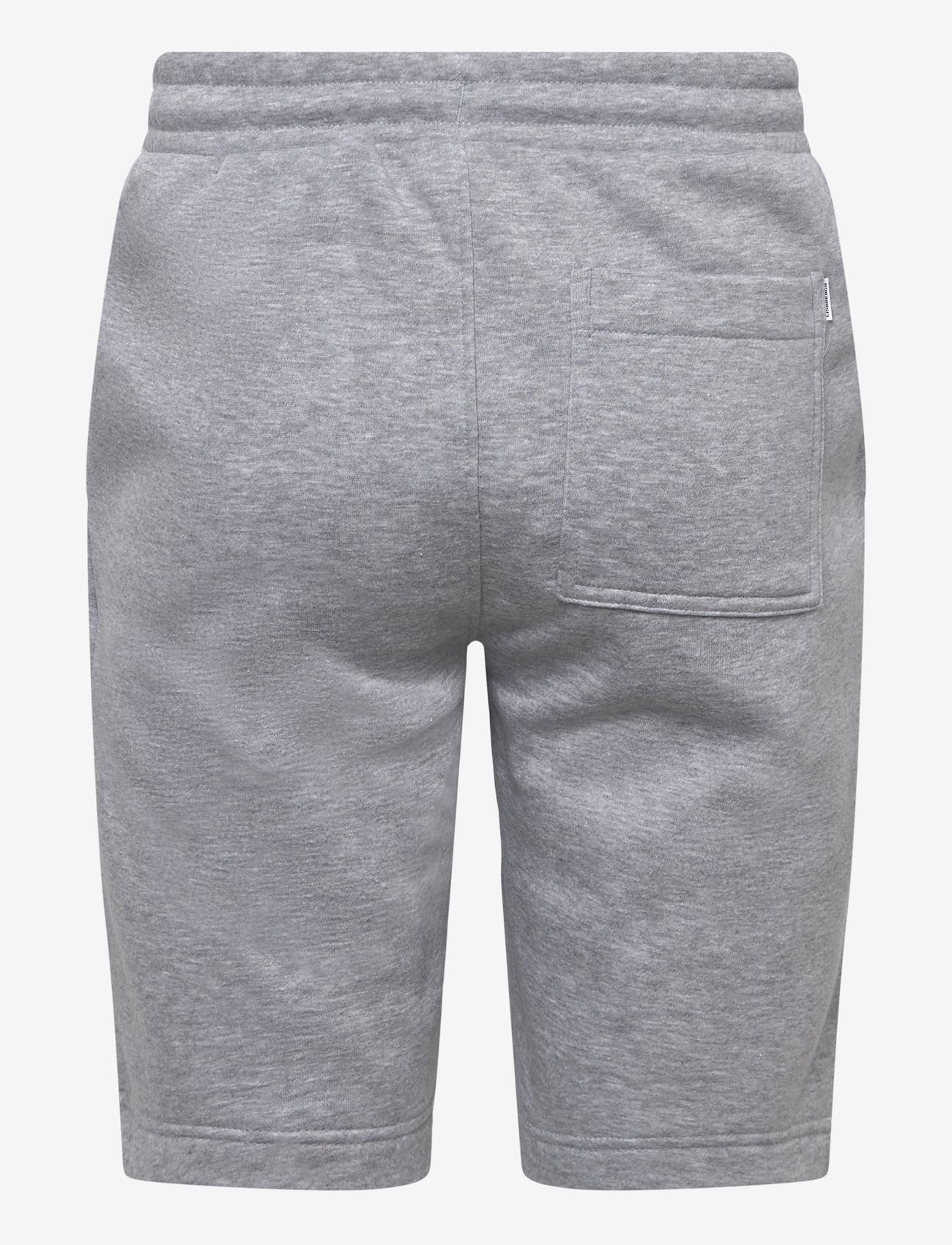 Lindbergh - Oversized S/S sweatshirt+shorts - träningsoveraller - grey mel - 3