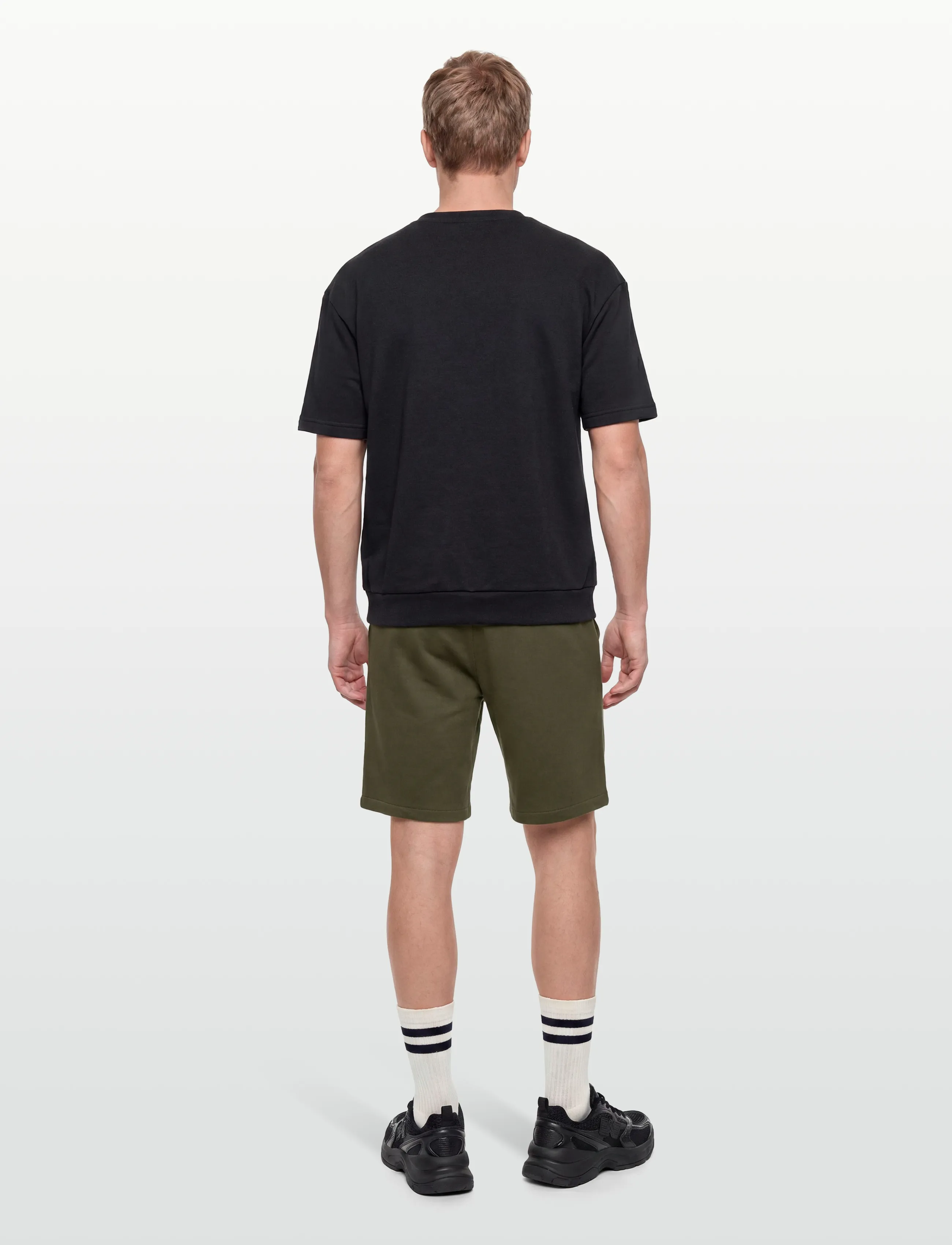 Lindbergh Oversized S/S Sweatshirt+Shorts herr – bild 3