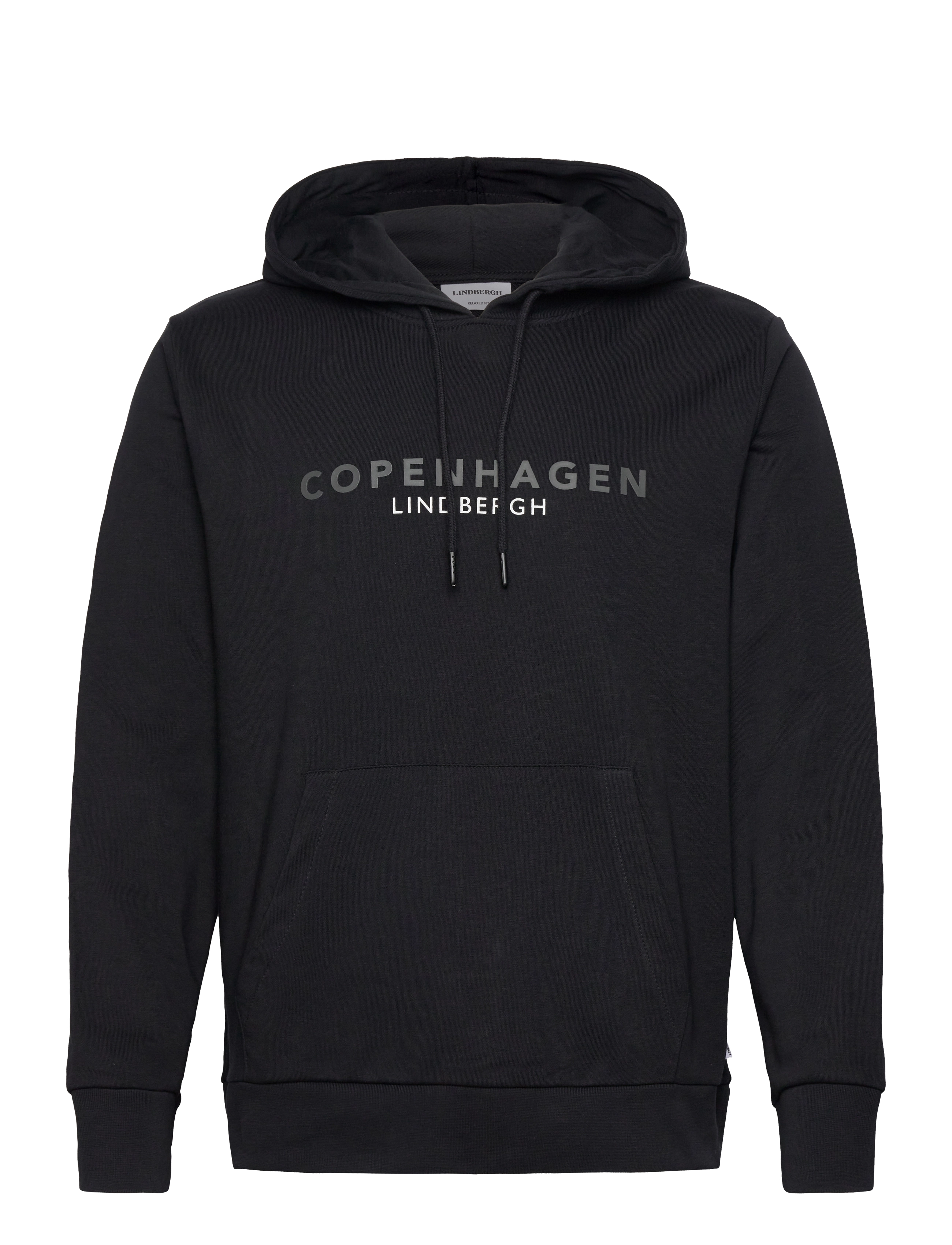 Lindbergh Copenhagen sweat hoodie - Kapuzenpullover - BLACK 424 / black