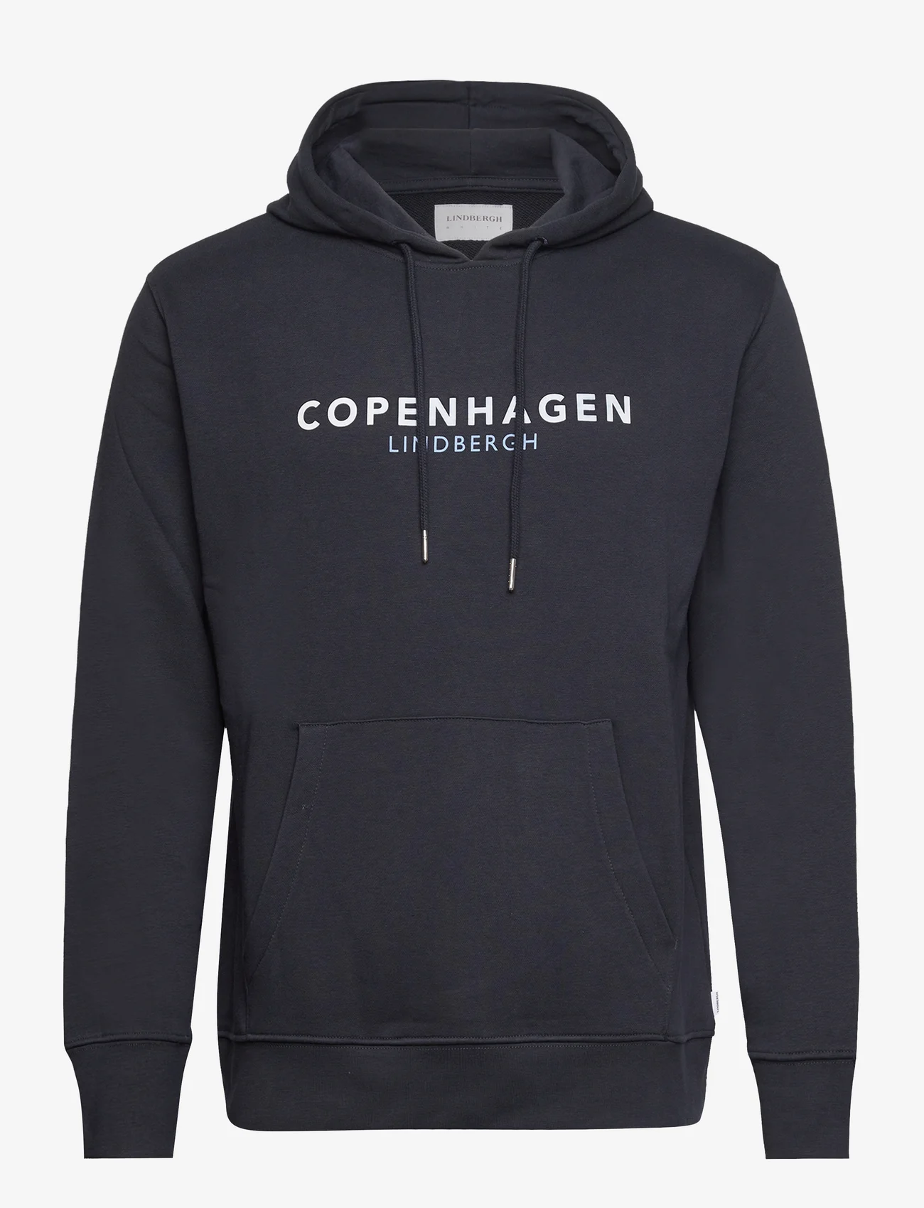 Lindbergh - Copenhagen sweat hoodie - bluzy z kapturem - navy 124 - 0