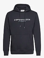 Copenhagen sweat hoodie - NAVY 124