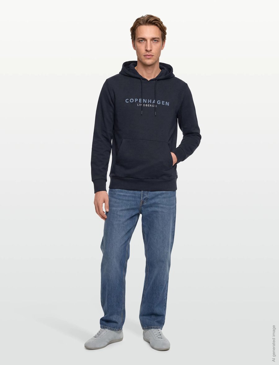 Lindbergh - Copenhagen sweat hoodie - kapuzenpullover - navy 424 - 0