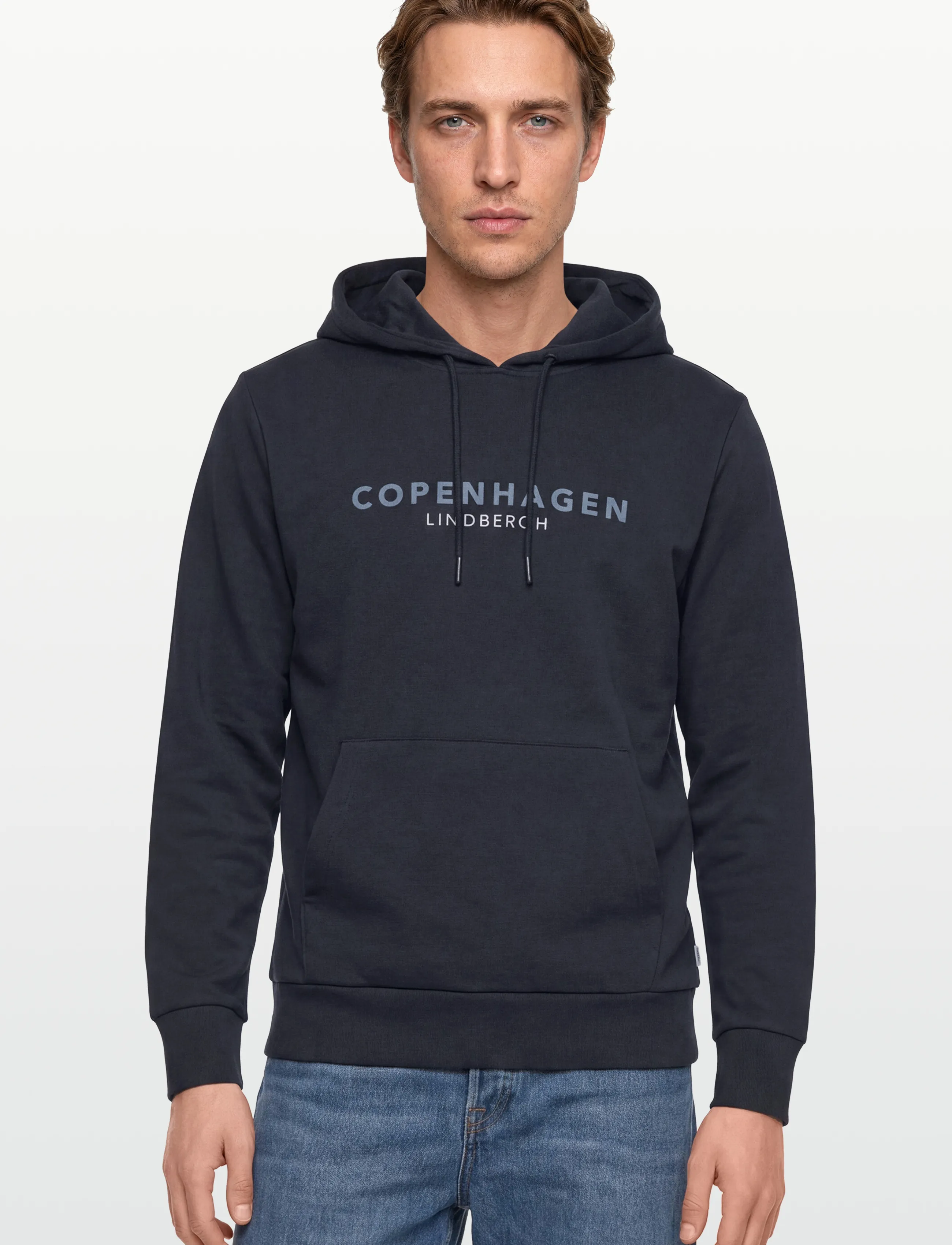 Lindbergh - Copenhagen sweat hoodie - sweatshirts - navy 424 - 3