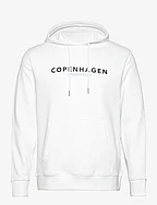 Copenhagen sweat hoodie - WHITE 124
