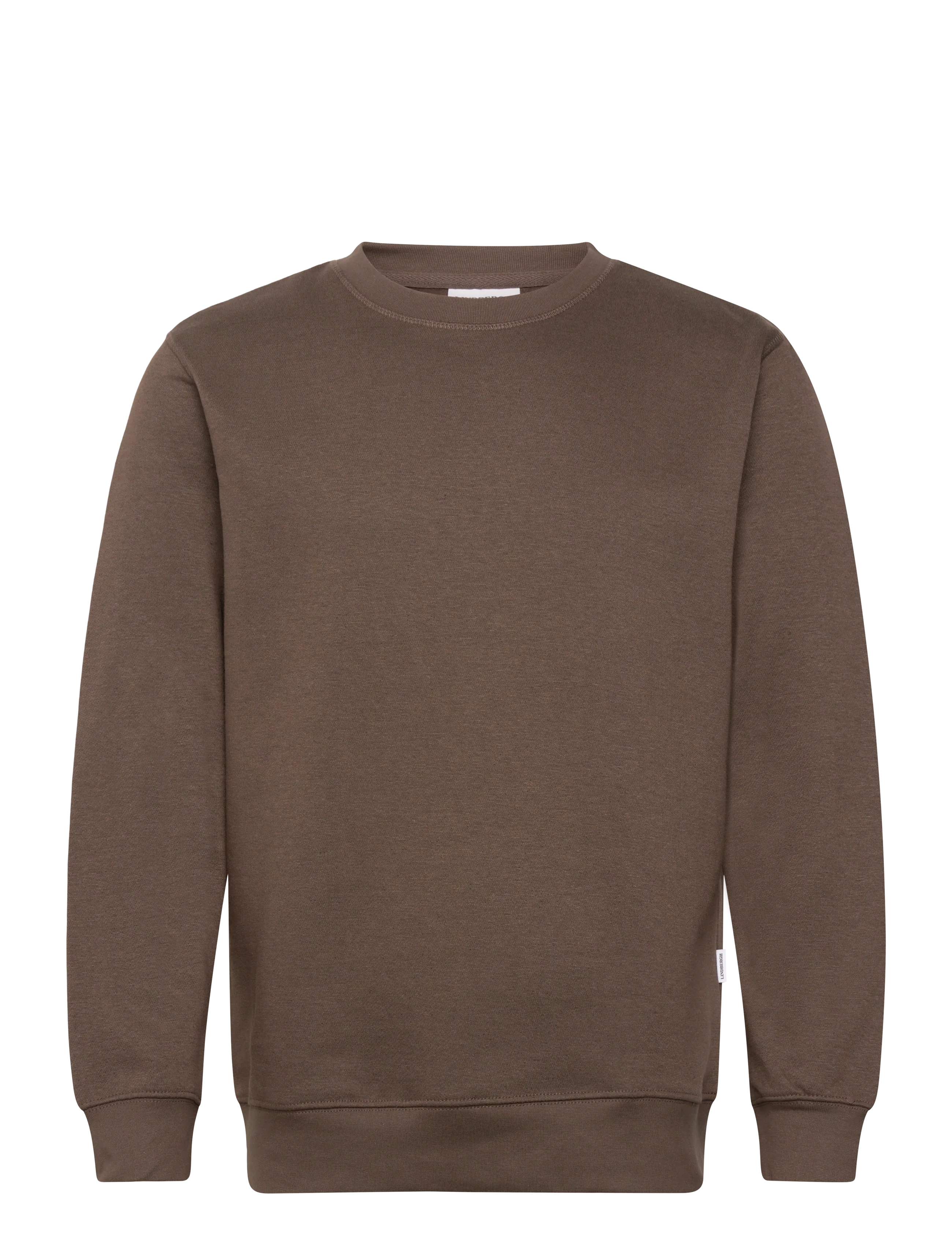 Lindbergh Crew neck sweat - Sweatshirts & hættetrøjer - DK BROWN / brown