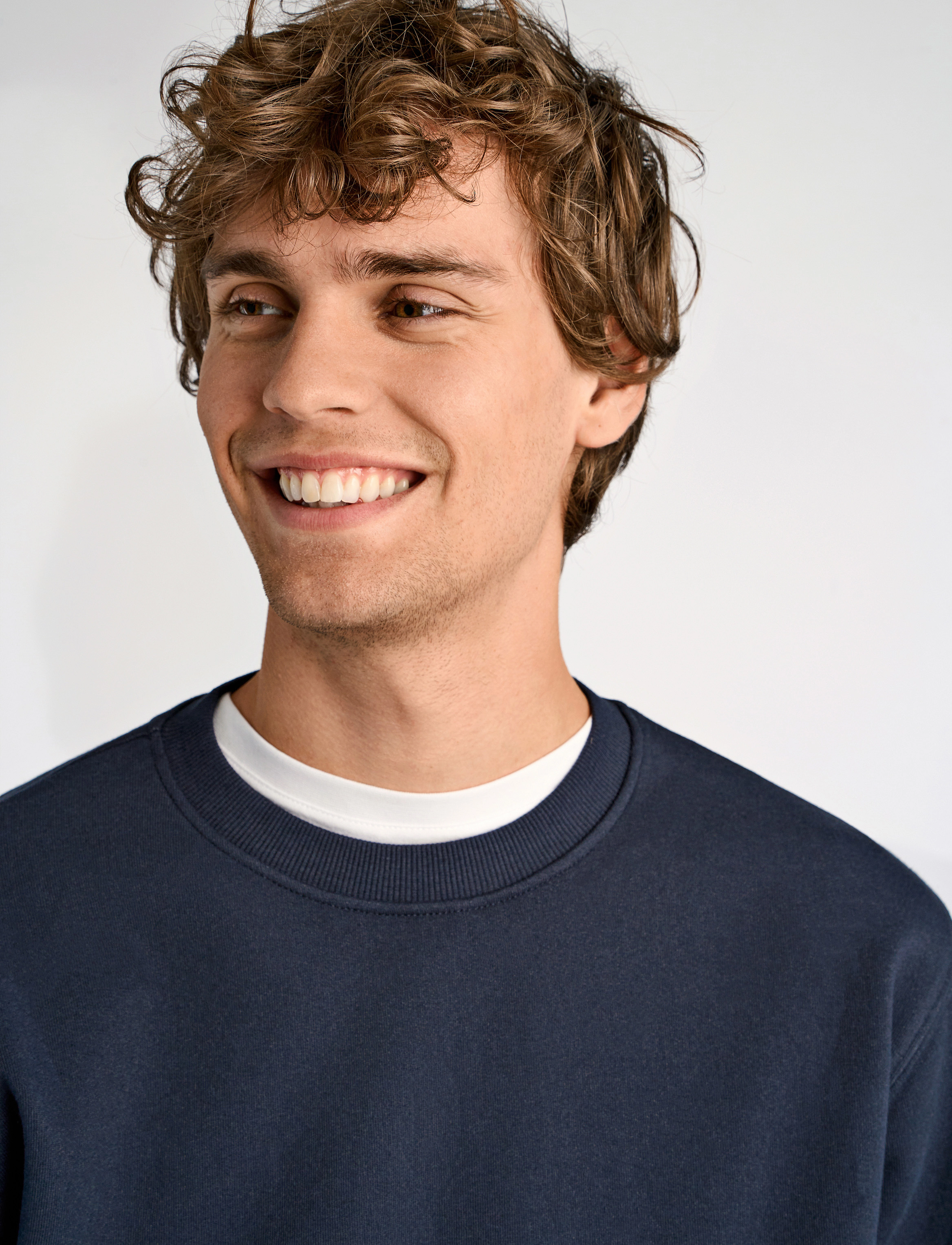 Lindbergh - Crew neck sweat - truien en hoodies - navy - 5