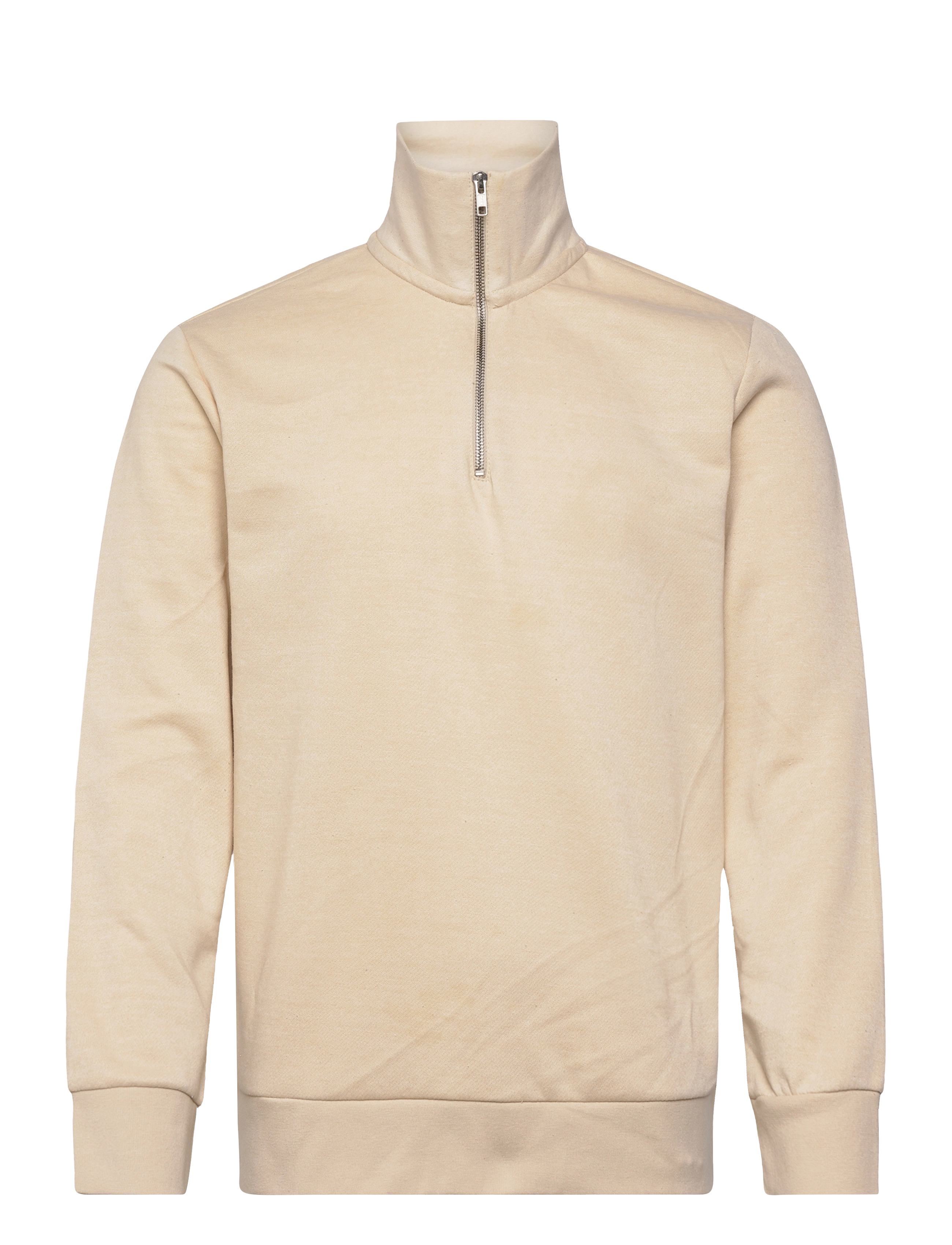 Half zip sweat - LT STONE