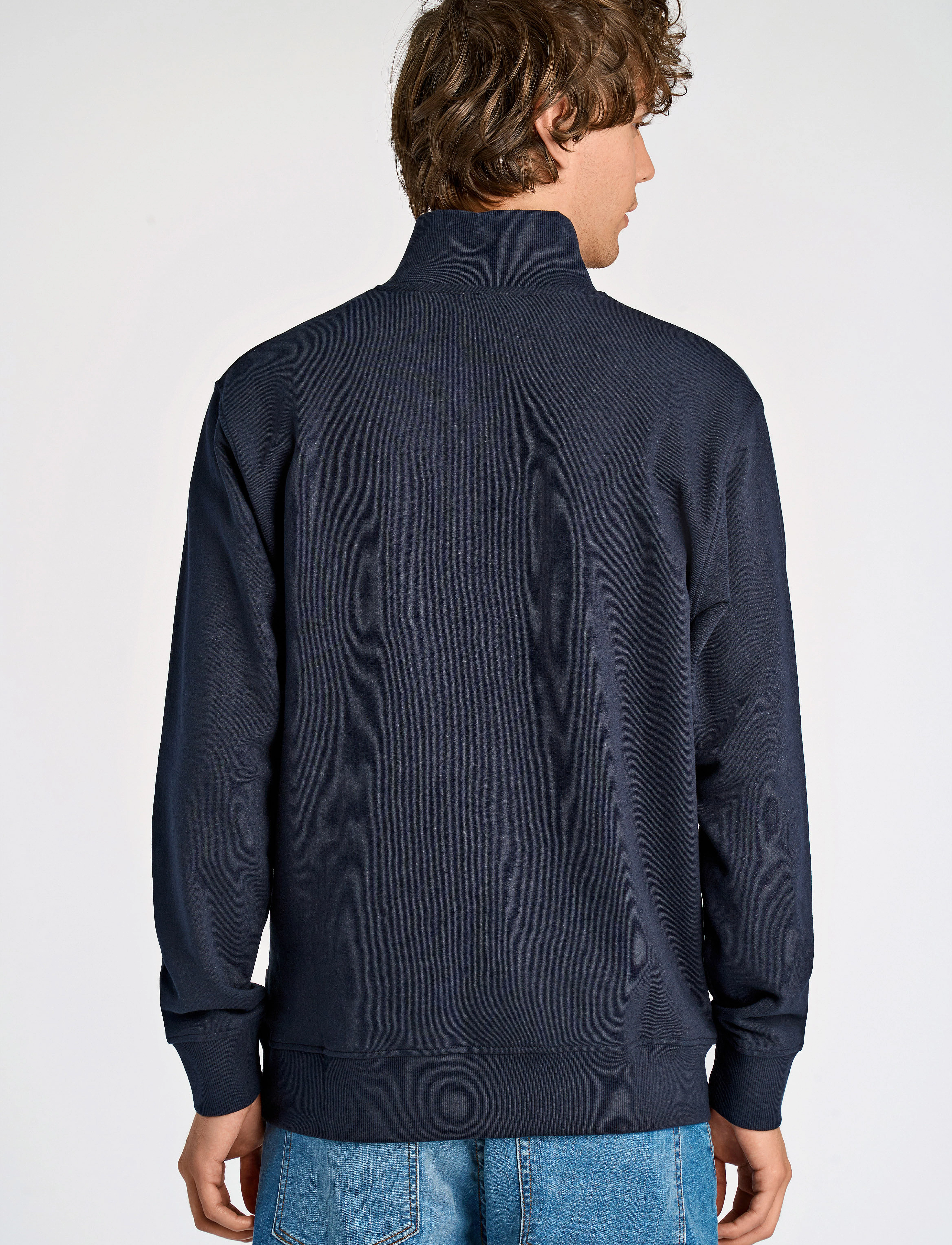 Lindbergh - Half zip sweat - dressipluusid - navy - 3