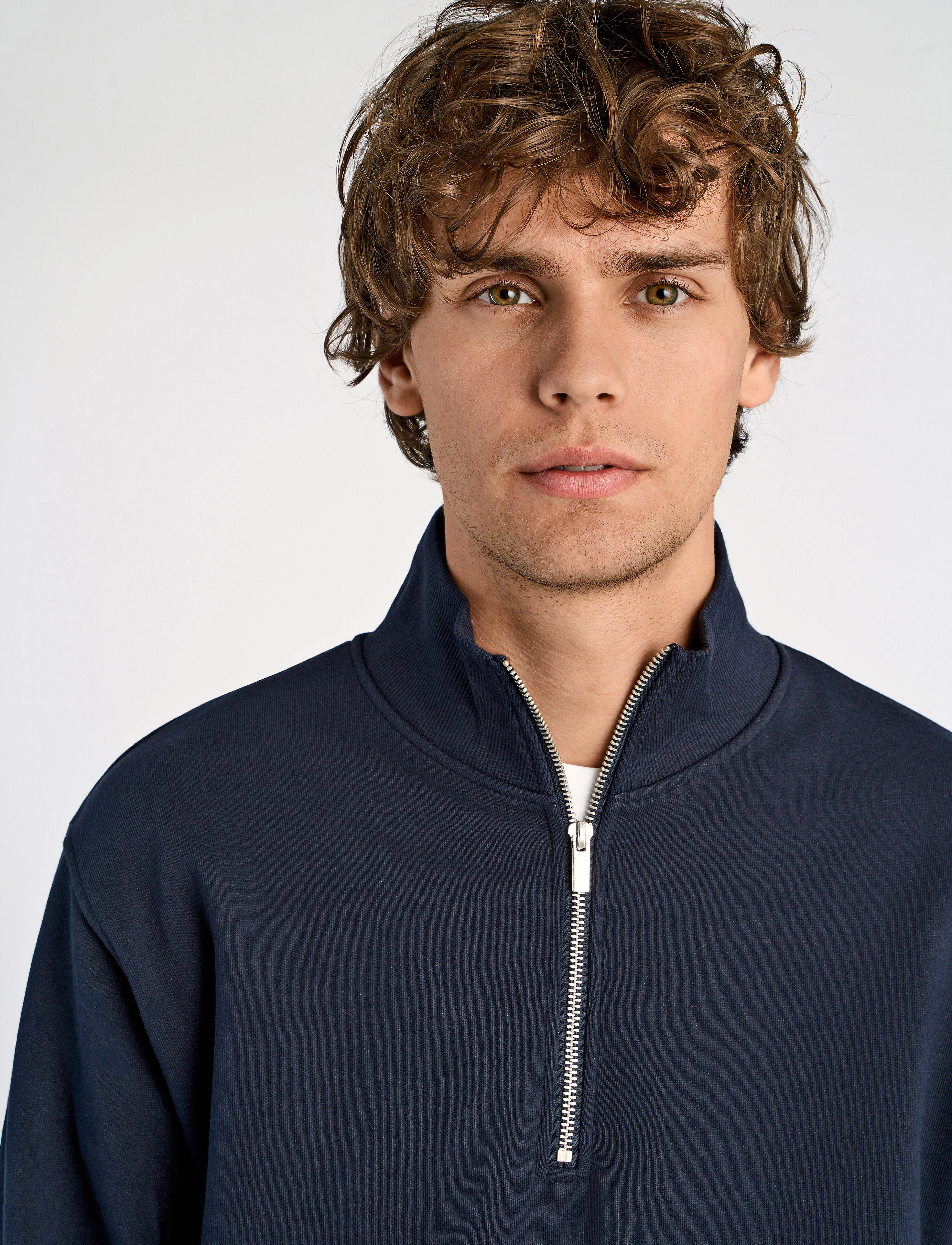 Lindbergh - Half zip sweat - dressipluusid - navy - 5
