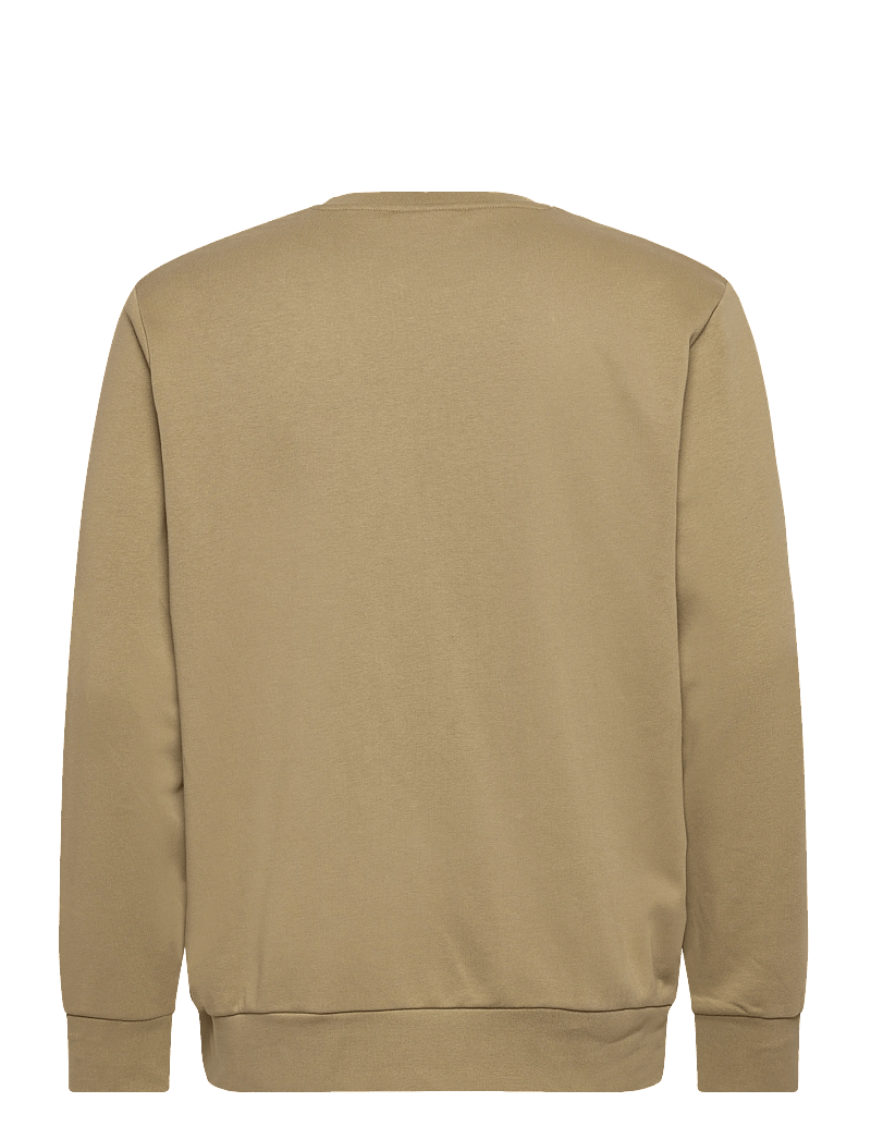 Lindbergh - Logo chest print o-neck sweat - kollektsioonid - dusty green - 2