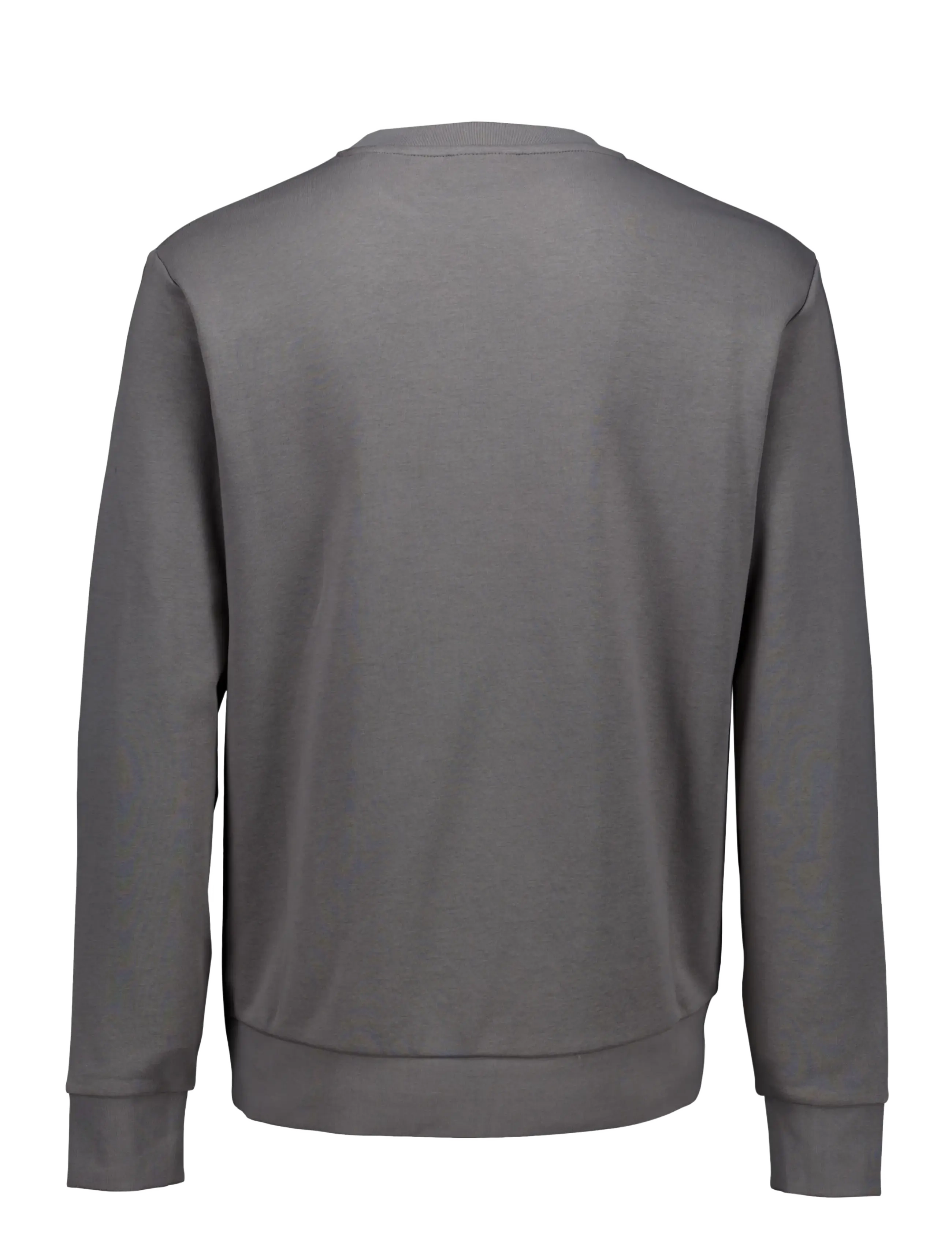 Lindbergh - Logo chest print o-neck sweat - sweatshirts - grey dusk - 2