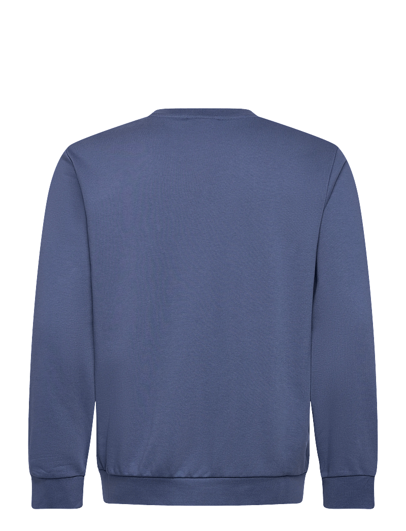 Lindbergh - Logo chest print o-neck sweat - kollektsioonid - indigo blue - 2