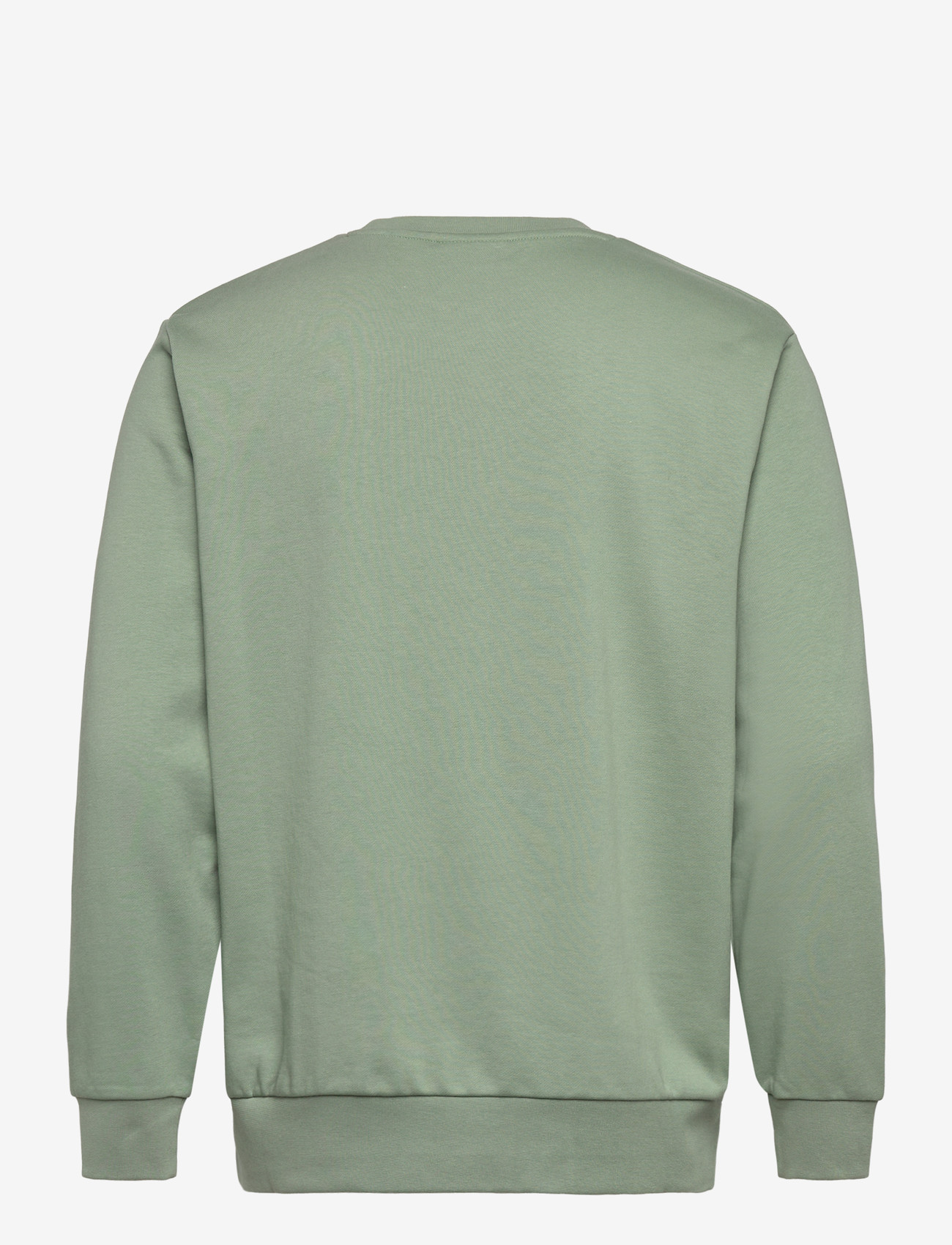 Lindbergh - Logo chest print o-neck sweat - kollektsioonid - sage green - 2