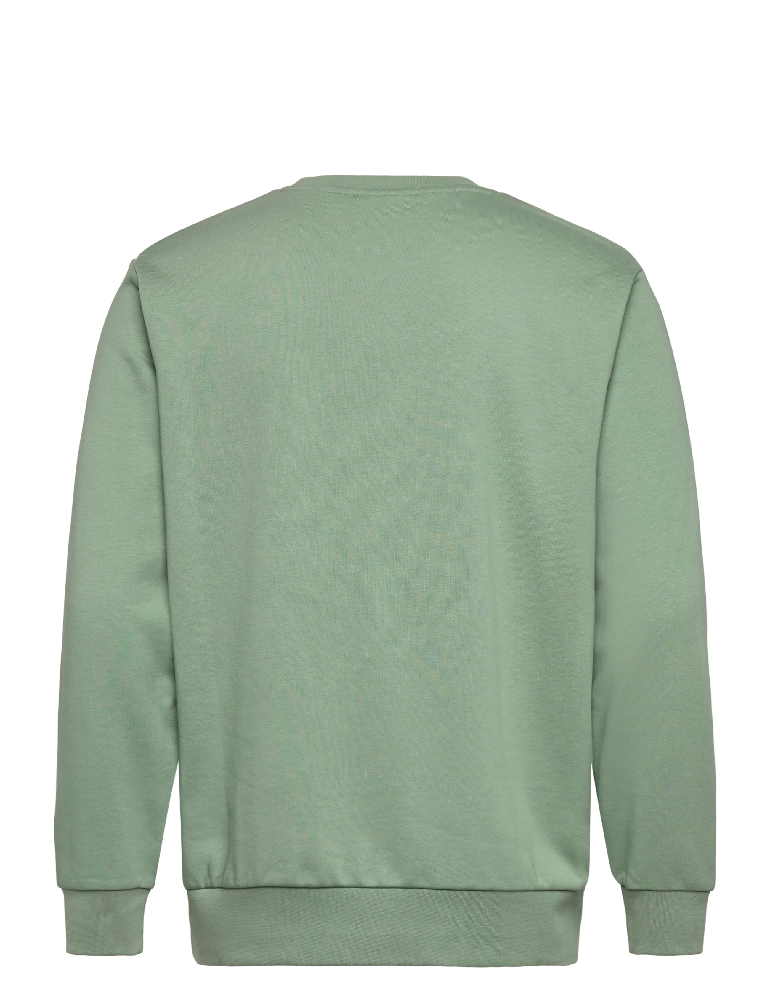 Lindbergh - Logo chest print o-neck sweat - collections - sage green - 2