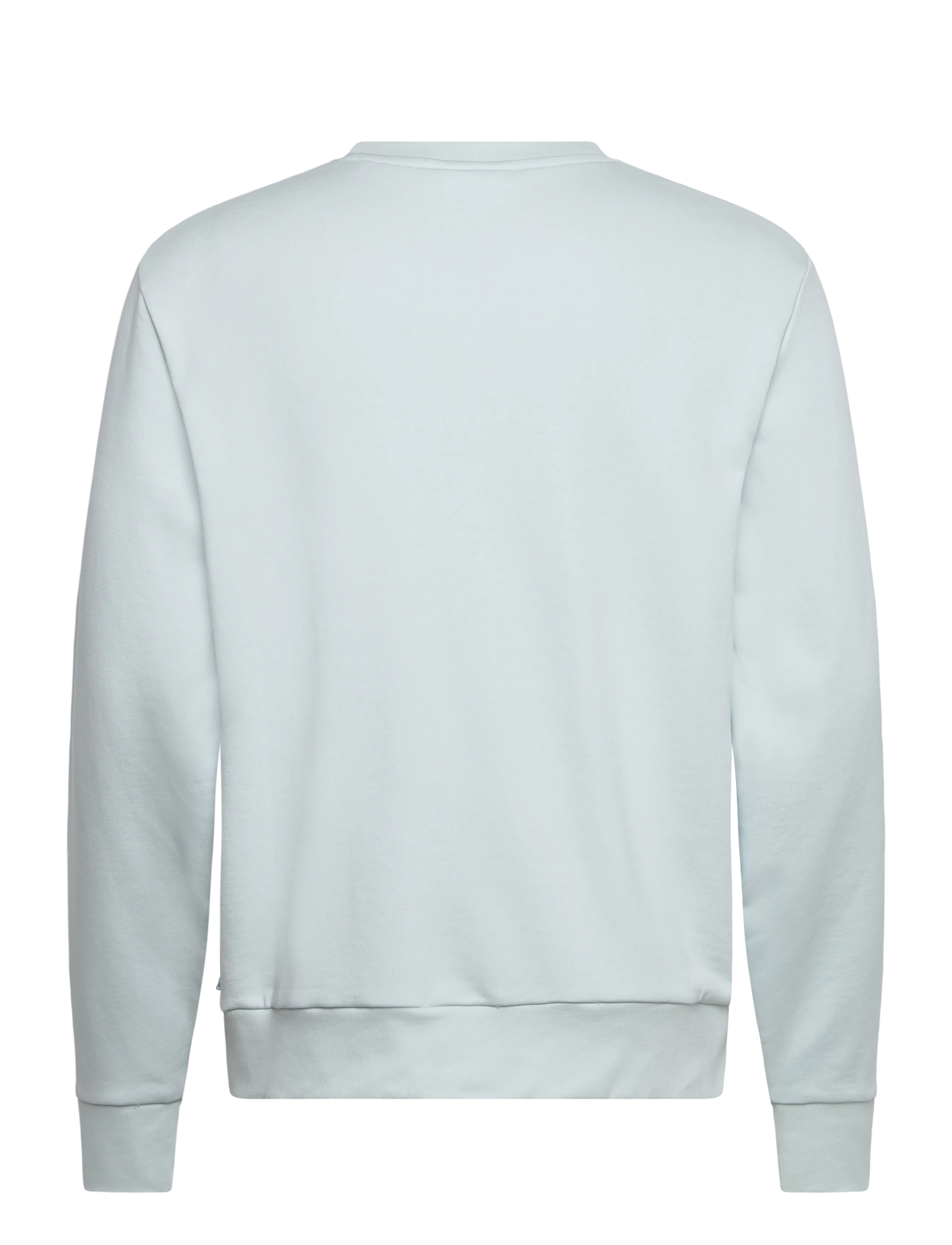 Lindbergh - Logo chest print o-neck sweat - kollektionen - soft blue - 2