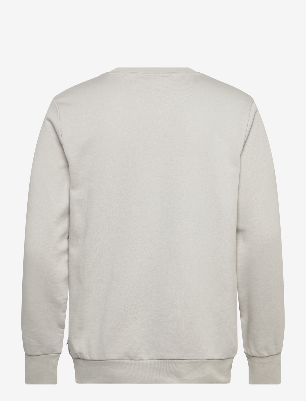 Lindbergh - Logo chest print o-neck sweat - kollektioner - soft grey - 2
