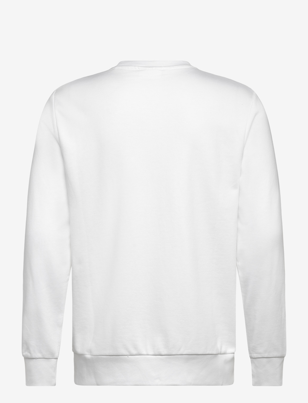 Lindbergh - Logo chest print o-neck sweat - kollektioner - white - 2