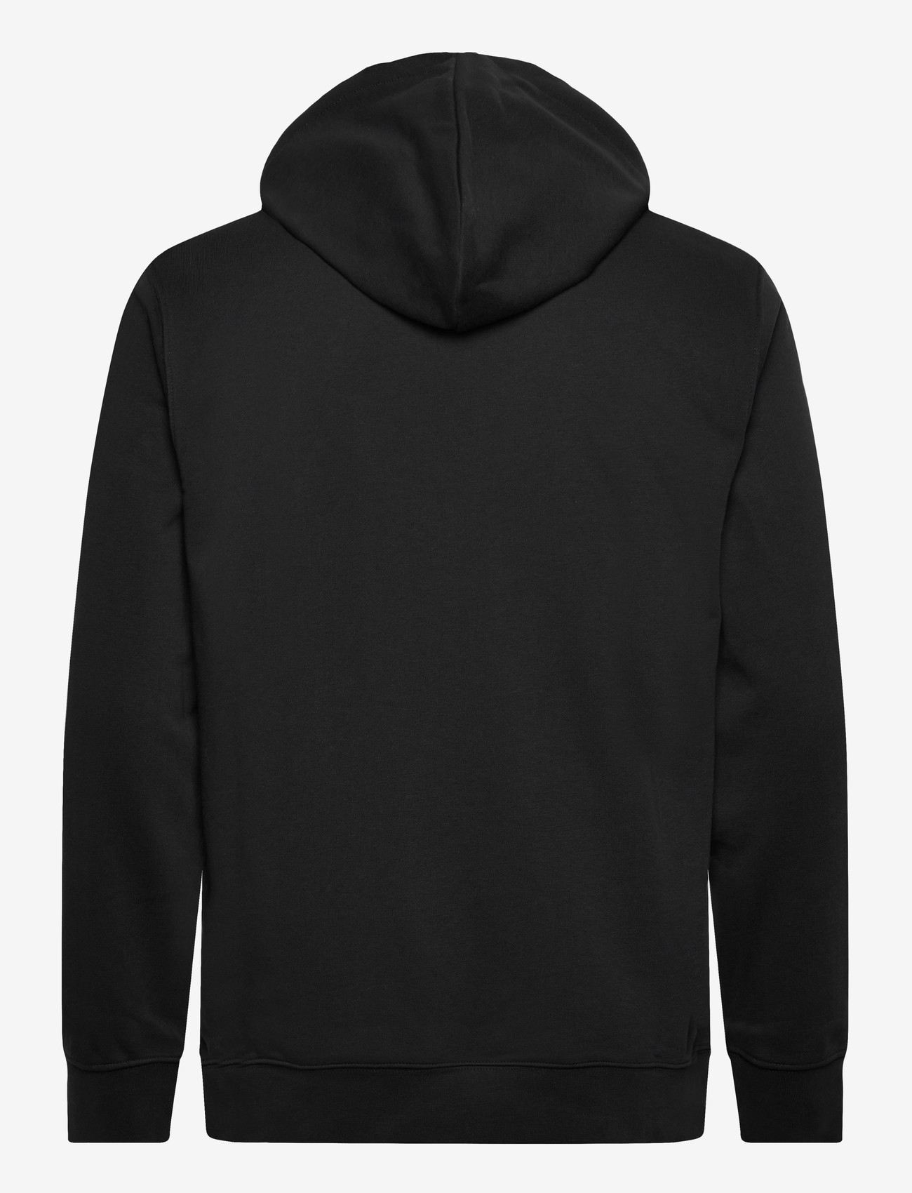 Lindbergh - Logo chest print hoodie sweat - hoodies - black - 1