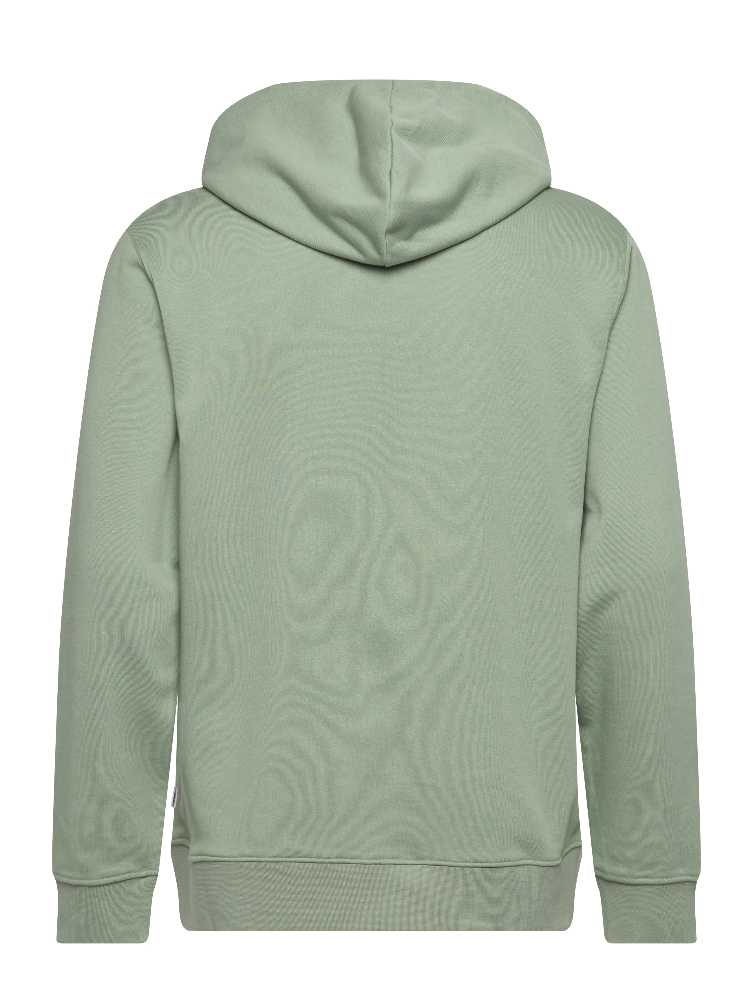 Lindbergh - Logo chest print hoodie sweat - hættetrøjer - sage green - 2