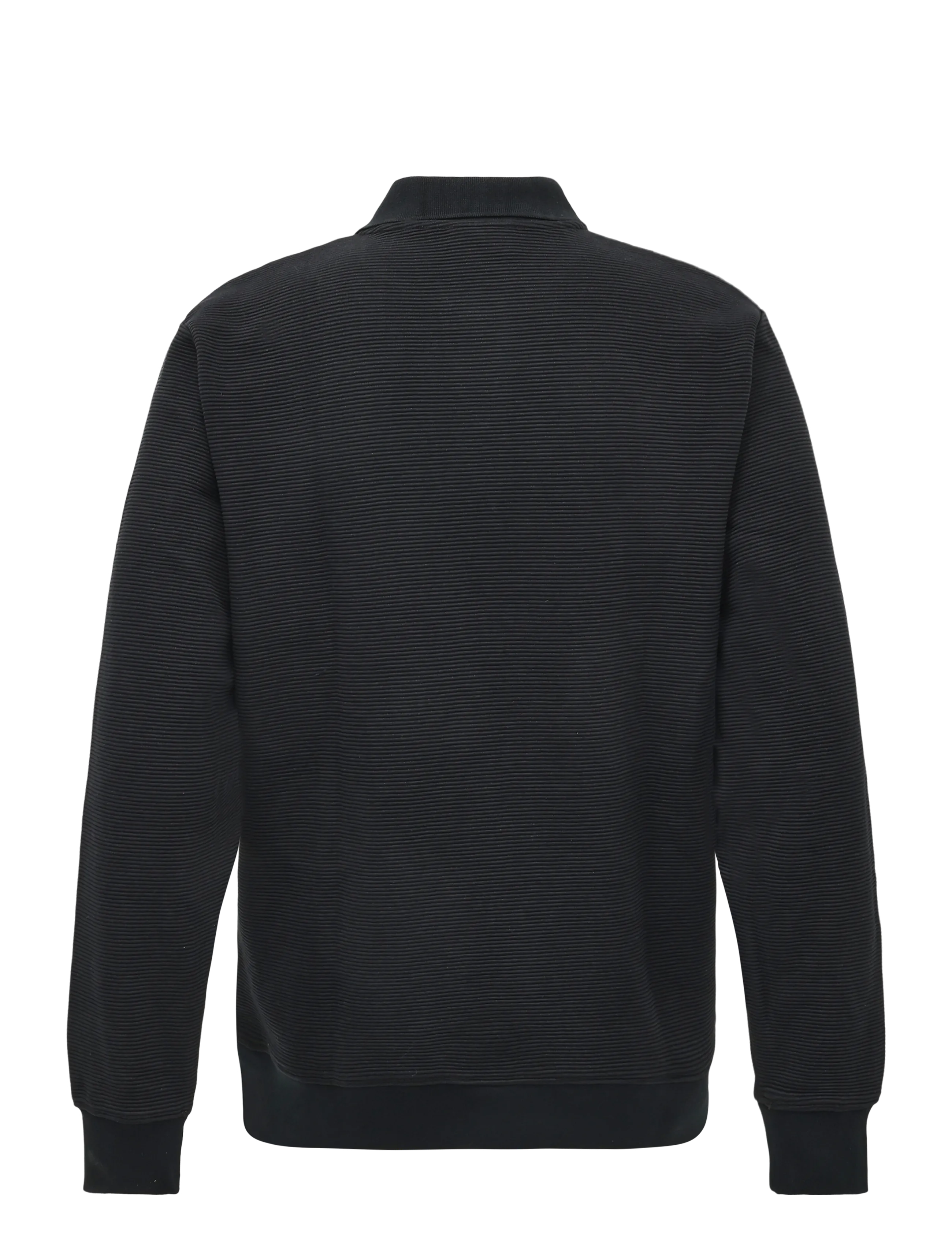Lindbergh - Long sleeve polo - herbstliche kleidung - black - 1