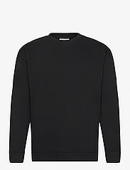 Lindbergh - Oversized o-neck sweat L/S - sweatshirts - black - 0