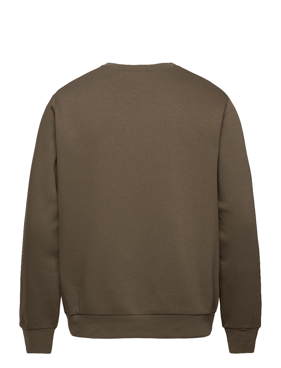 Lindbergh - O-neck brand carrier sweatshirt - kollektioner - air force green - 1
