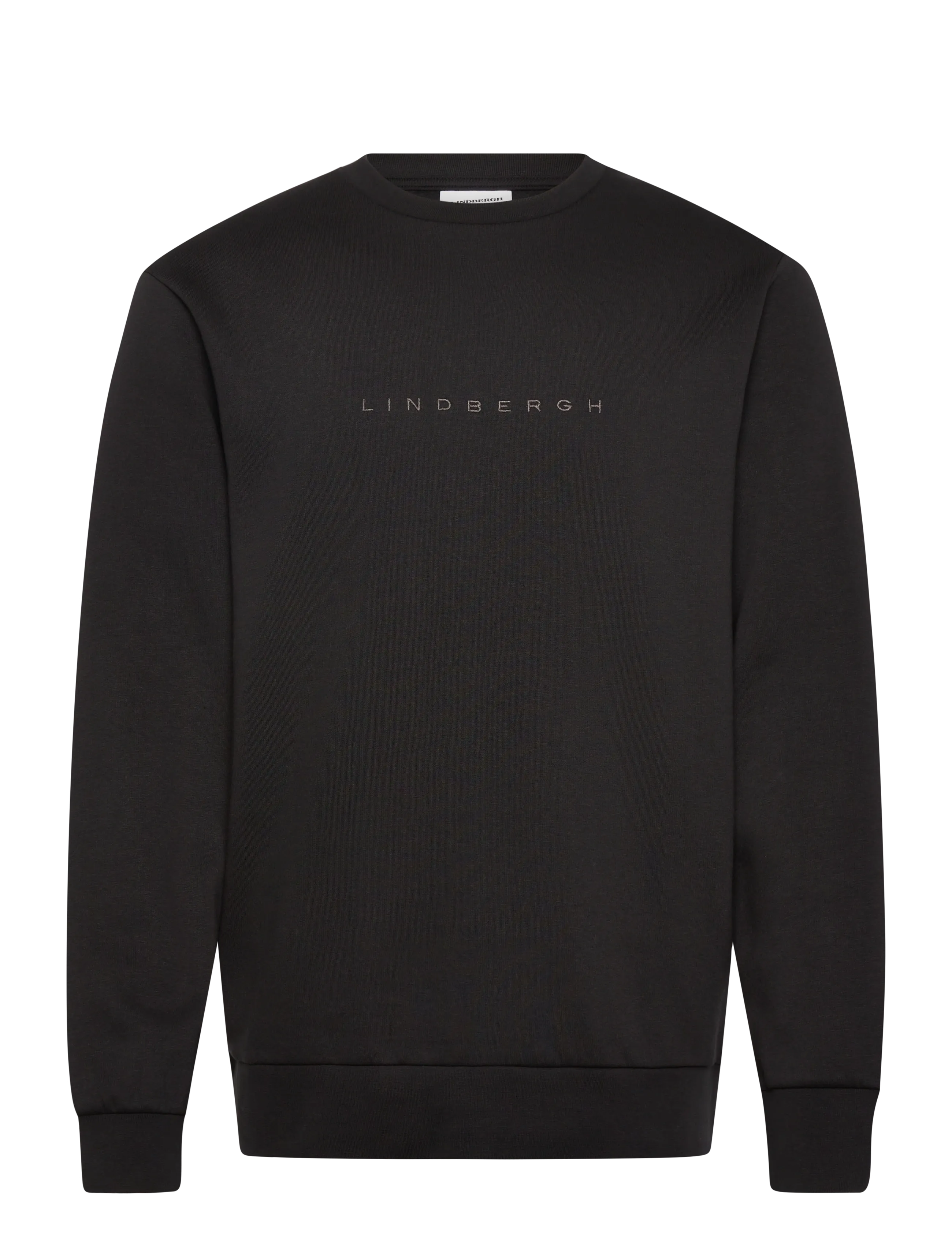 LINDBERGH O-Neck Marke Carrier Sweatshirt Schwarz - M - Herren