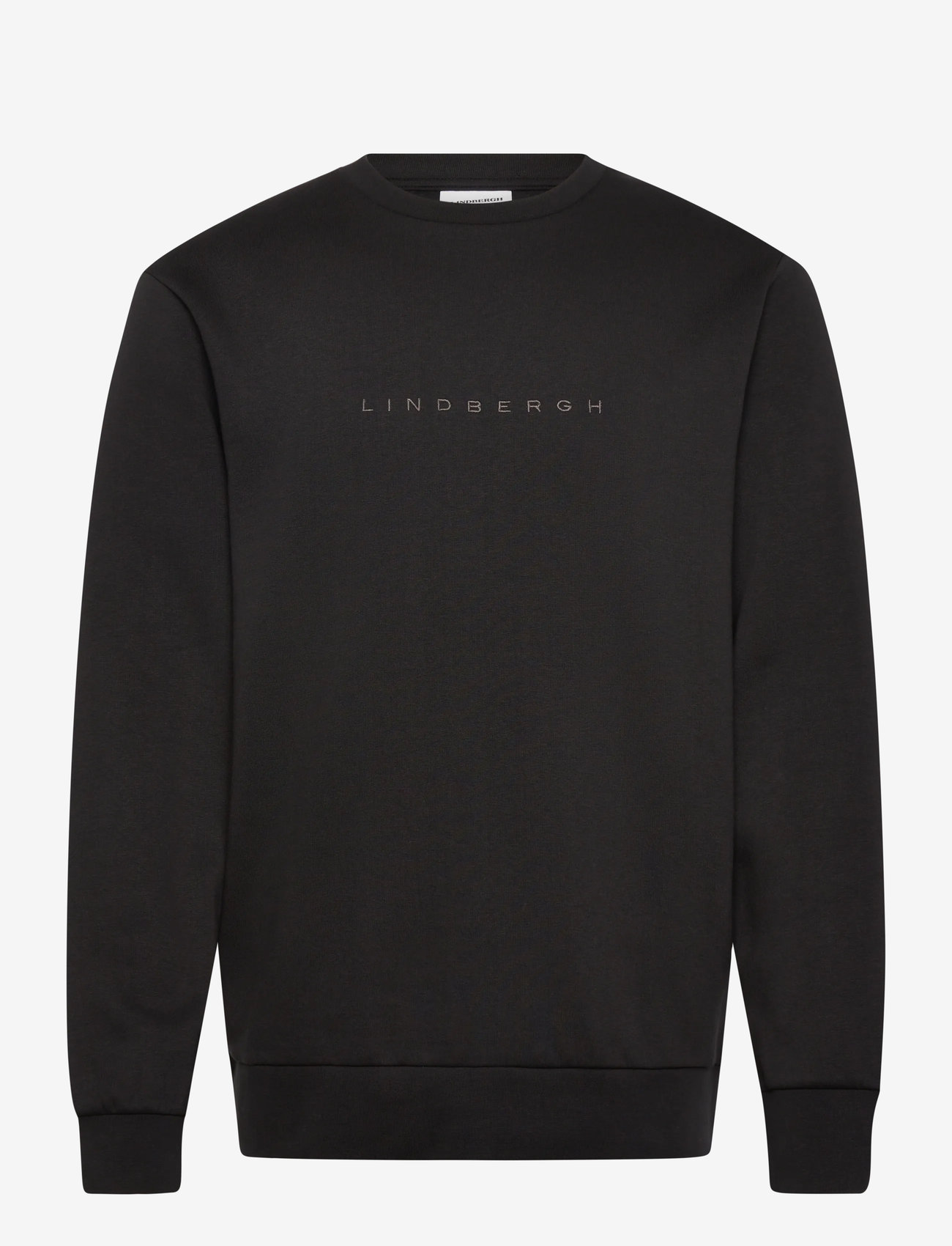 Lindbergh - O-neck brand carrier sweatshirt - kollektioner - black - 0