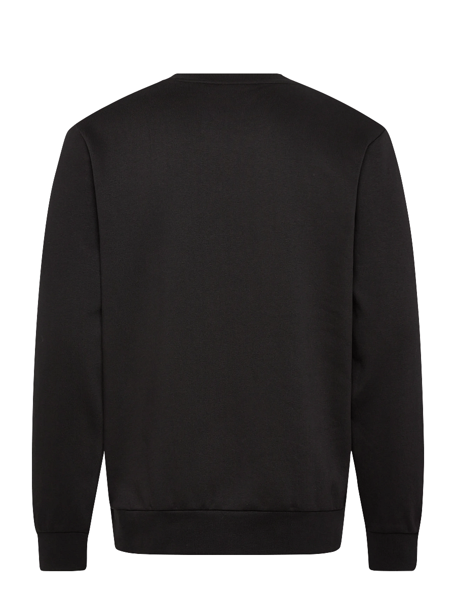 Lindbergh - O-neck brand carrier sweatshirt - sweatshirts - black - 1