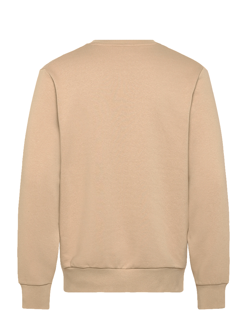 Lindbergh - O-neck brand carrier sweatshirt - kollektioner - lt sand - 1