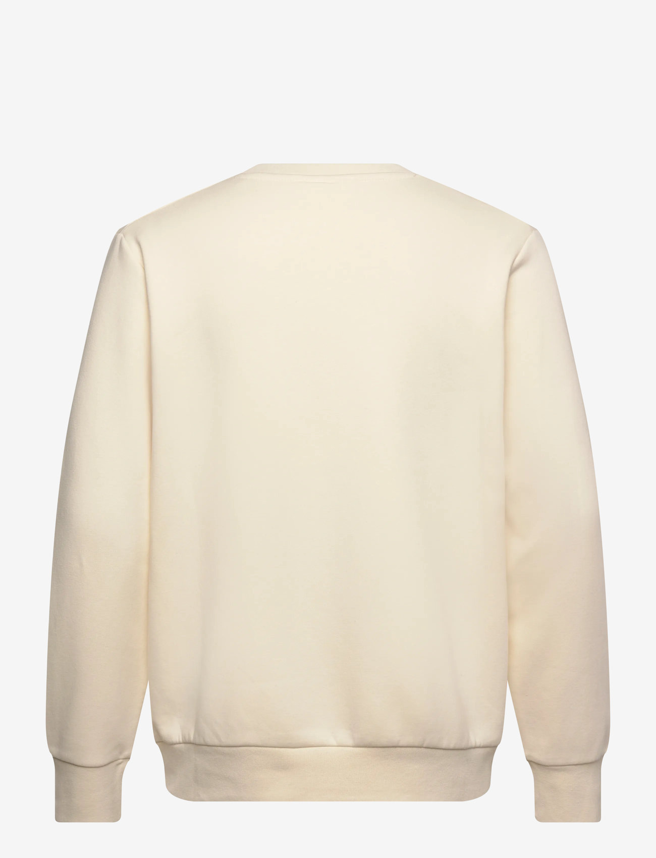 Lindbergh - O-neck brand carrier sweatshirt - kollektioner - nature white - 1