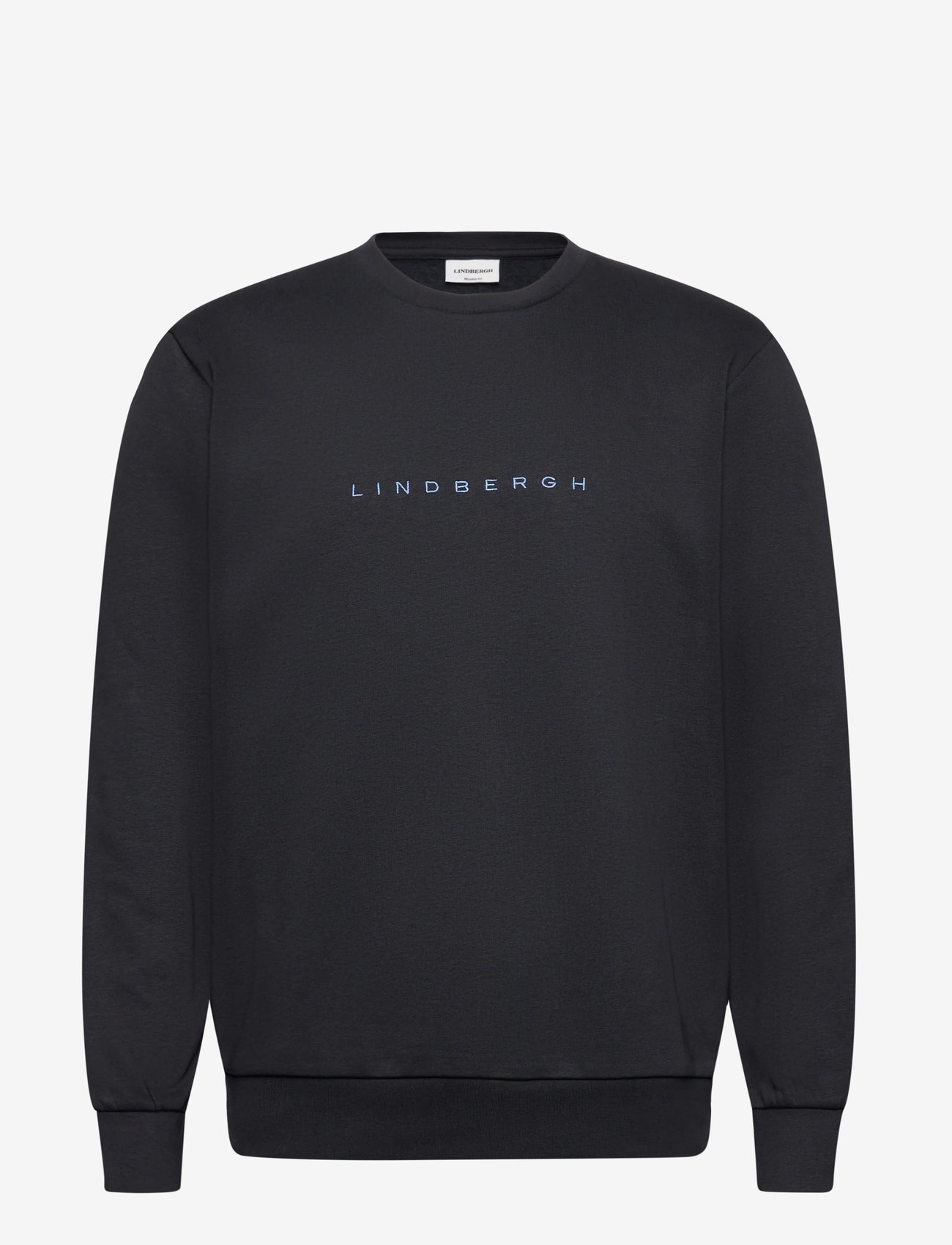 Lindbergh - O-neck brand carrier sweatshirt - kollektioner - navy - 0