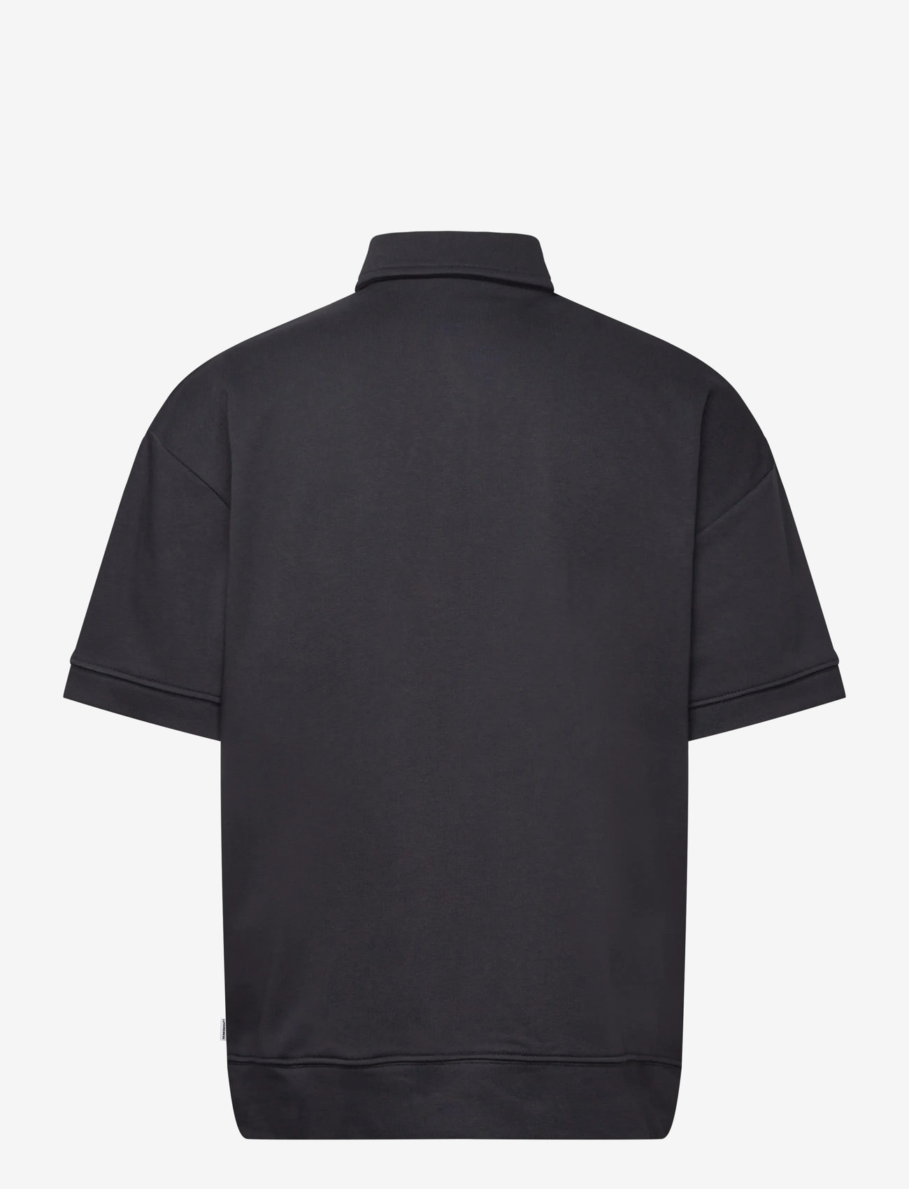 Lindbergh - Oversized polo sweat S/S - kortærmede poloer - navy - 2