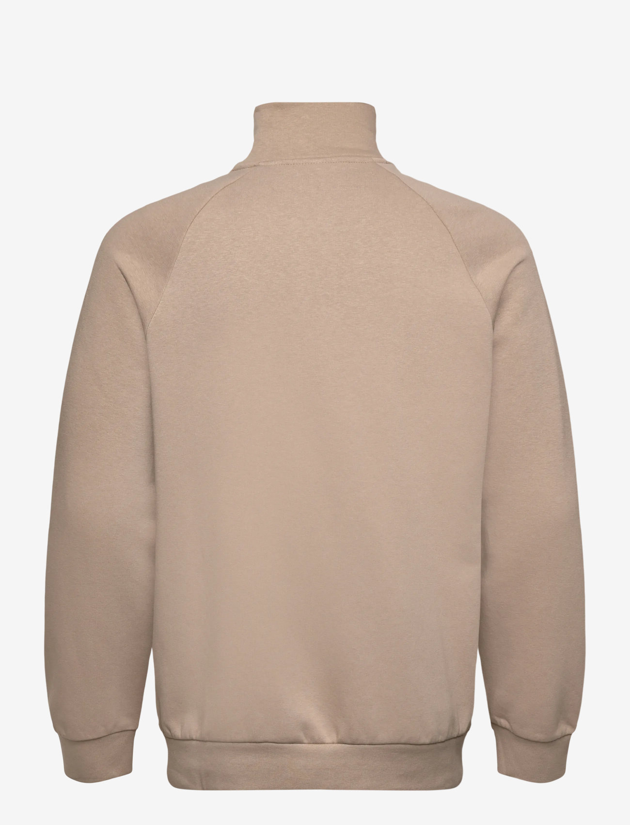 Lindbergh - Half zip raglan sweatshirt - julegaver under 500kr - dk sand mel - 1