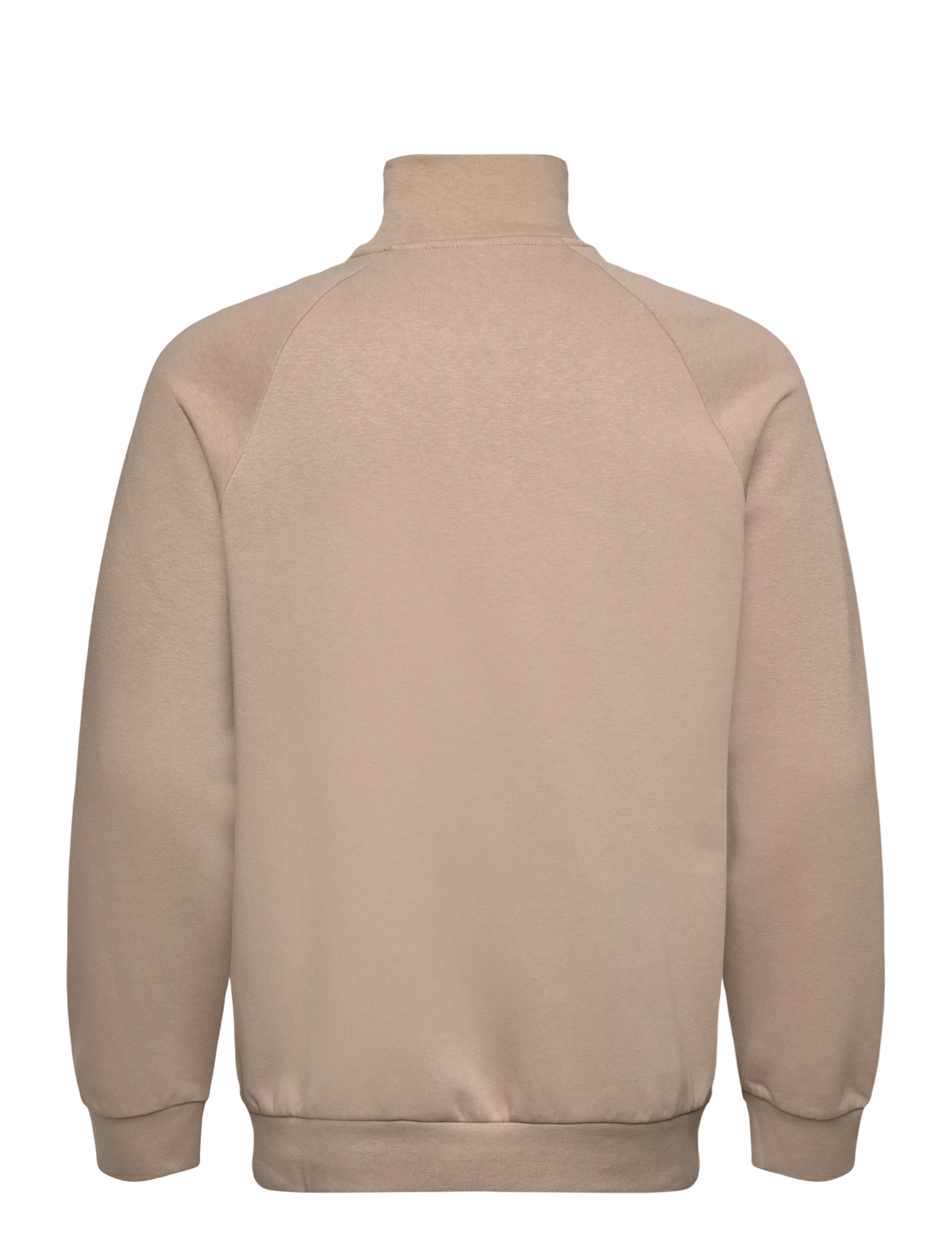 Lindbergh - Half zip raglan sweatshirt - sweatshirts - dk sand mel - 2