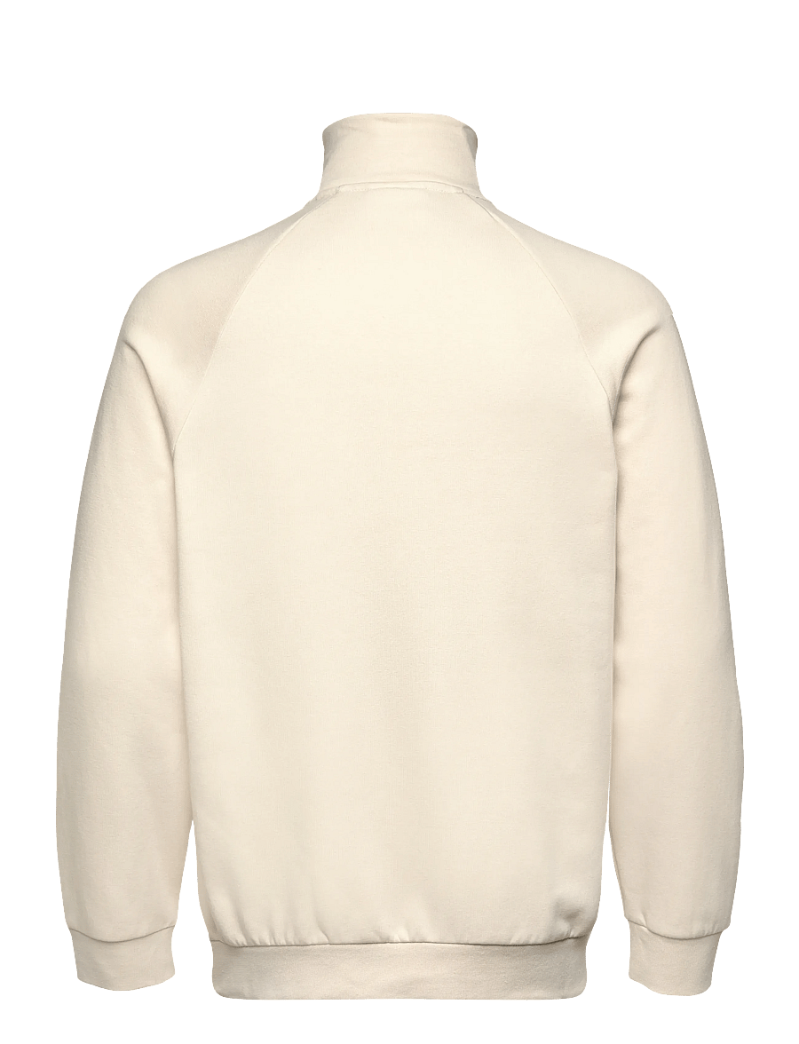 Lindbergh - Half zip raglan sweatshirt - kollektioner - ecru - 2