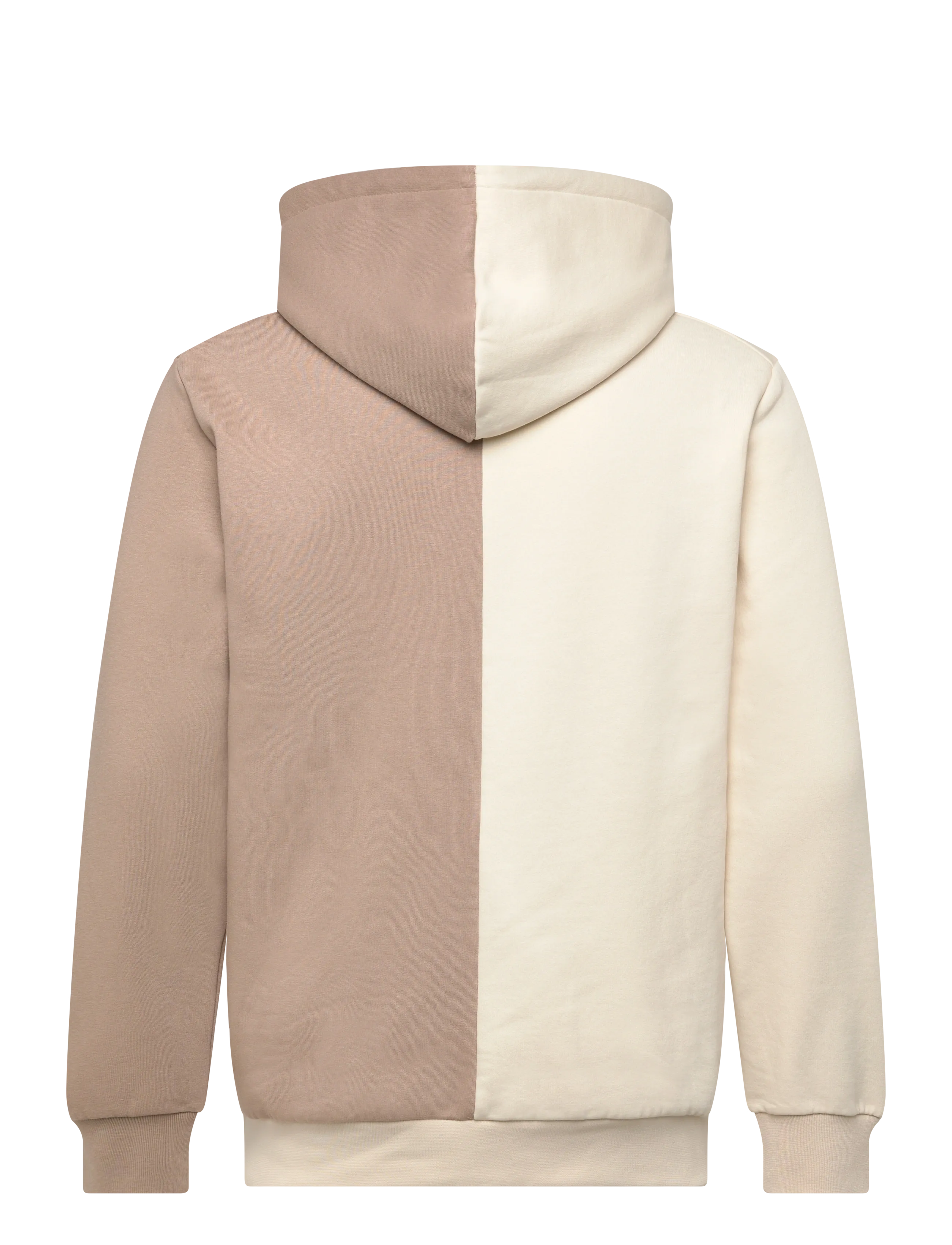 Lindbergh - Colour block hoodie - hoodies - sand mix - 1