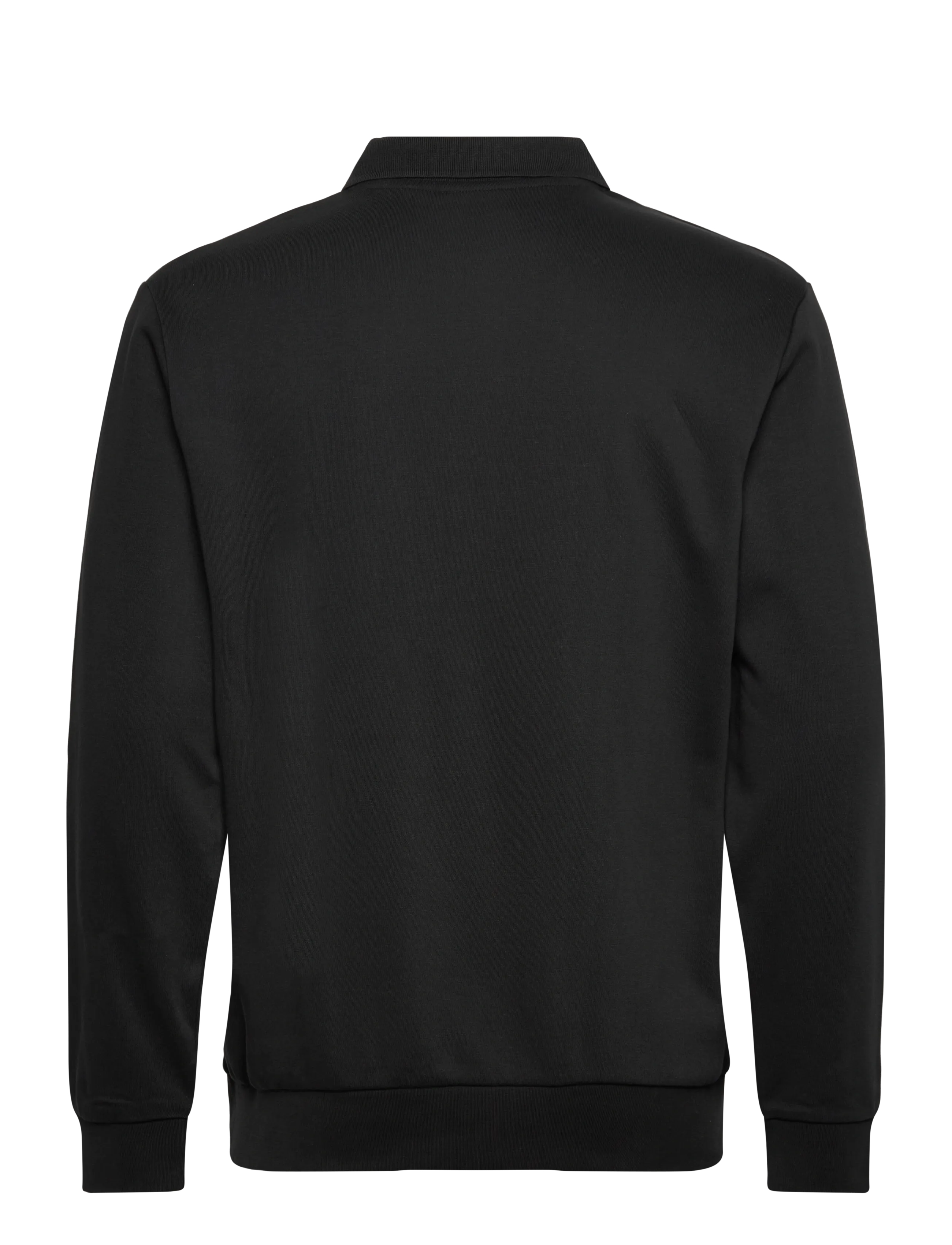 Lindbergh - Half zip polo sweat - long-sleeved polos - black - 2