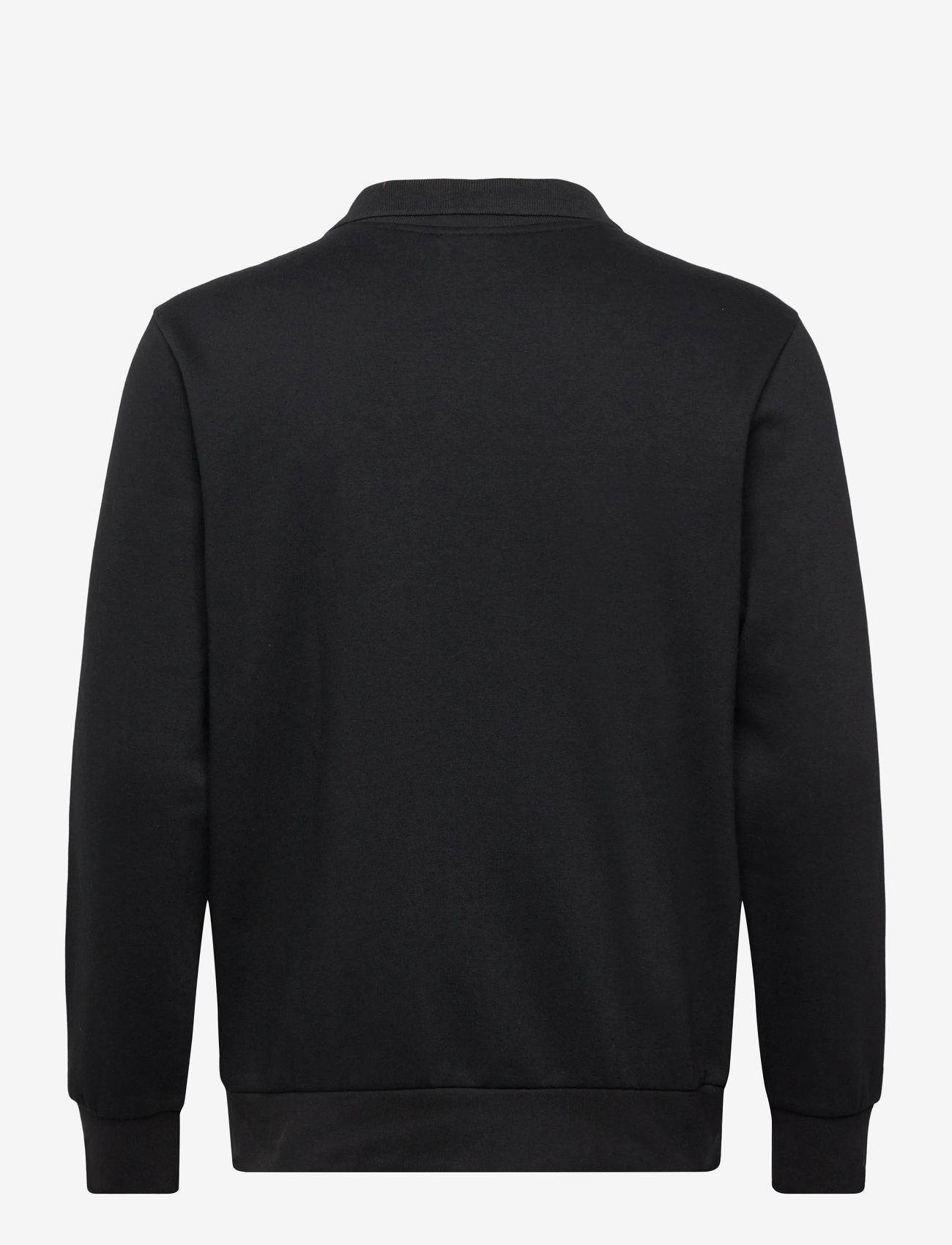 Lindbergh - Half zip polo sweat - langærmede poloer - black - 1