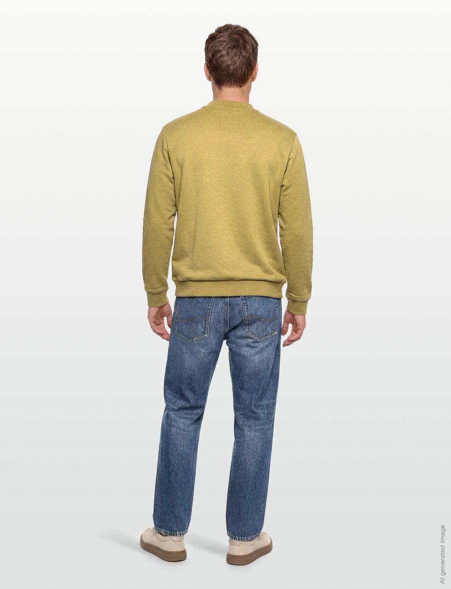 Lindbergh - Half zip polo sweat - polos à manches longues - green - 4