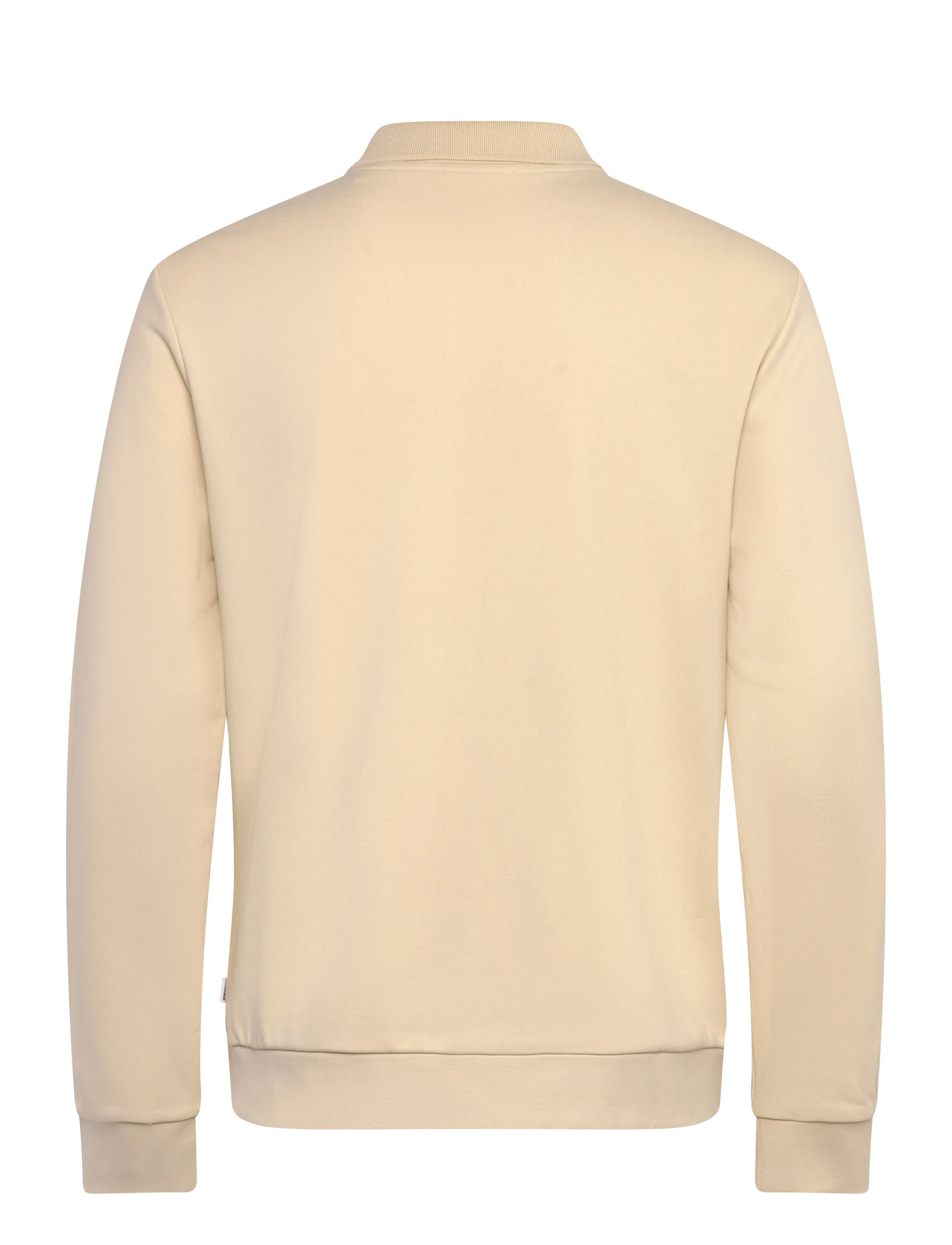 Lindbergh - Sweat polo L/S - sweatshirts - lt stone - 1